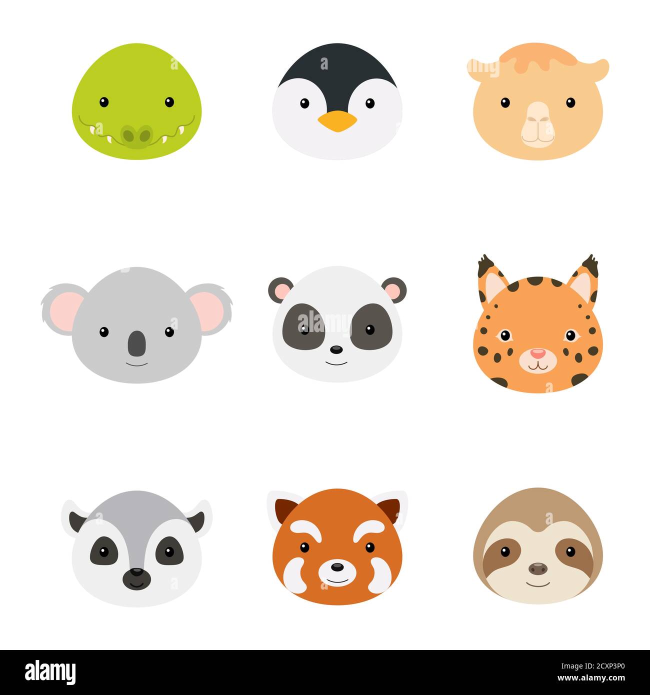 Tetes D Animaux Mignons Et Droles Personnages Animaux De Dessin Anime Sauvages Pour Le Dessin Imprime De Bebe Vetements Pour Enfants Fete De Douche De Bebe Carte De Voeux Et D Invitation Mur Image Tetes D Animaux Mignons Et Droles Personnages Animaux De Dessin Anime Sauvages Pour Le Dessin Imprime De Bebe Vetements Pour Enfants Fete De Douche De Bebe Carte De Voeux Et D Invitation Mur Image