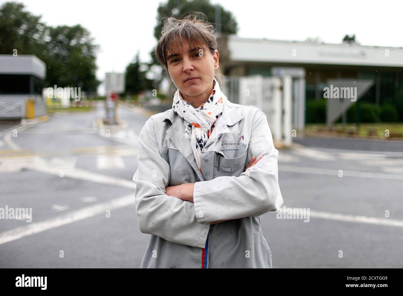 Peugeot Employee Agathe Martin Poses In Front Of The Main Entrance Of Psa Peugeot Plant At Aulnay Sous Bois June 13 13 The Car Plant Where 46 Year Old Agathe Martin Works Is Shutting Down But Peugeot Employee Agathe Martin Poses In Front Of The Main Entrance Of Psa Peugeot Plant At Aulnay Sous Bois June 13 13 The Car Plant Where 46 Year Old Agathe Martin Works Is Shutting Down But