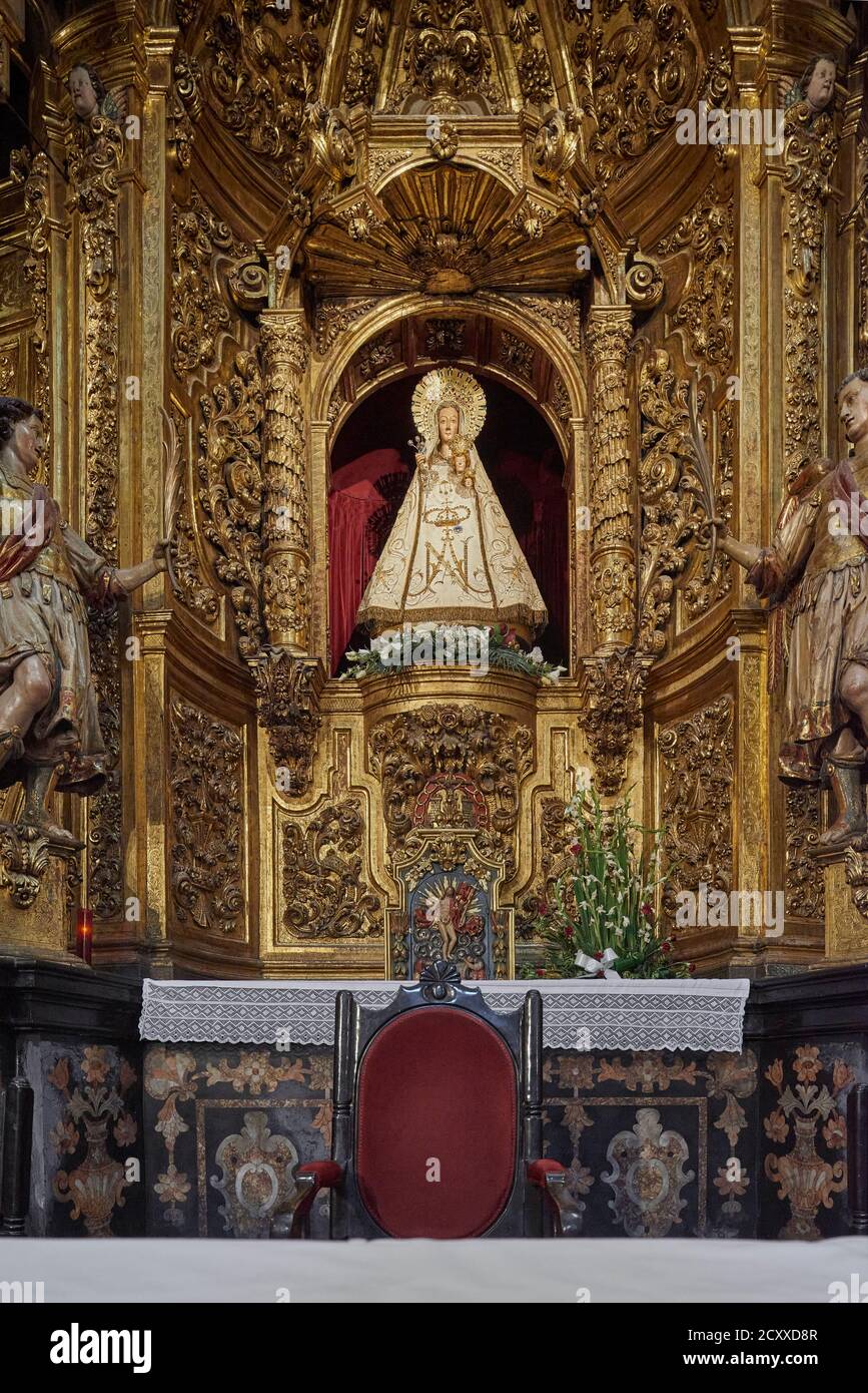 Chapelle de Santa Ana. La cathédrale de Santa María dans la ville de Tudela. Monument national, Navarre, Espagne, Europe Banque D'Images