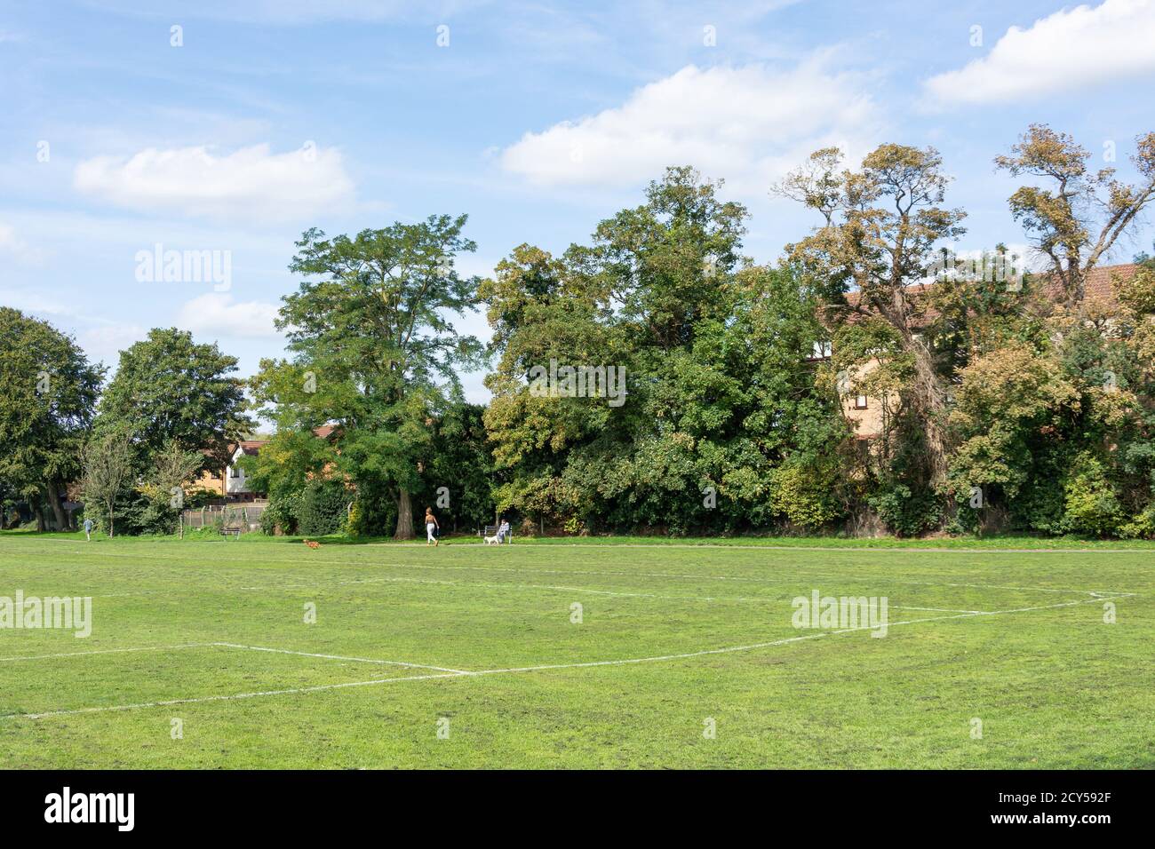 Cowley Recreation Ground, Cowley, London Borough of Hillingdon, Greater London, Angleterre, Royaume-Uni Banque D'Images