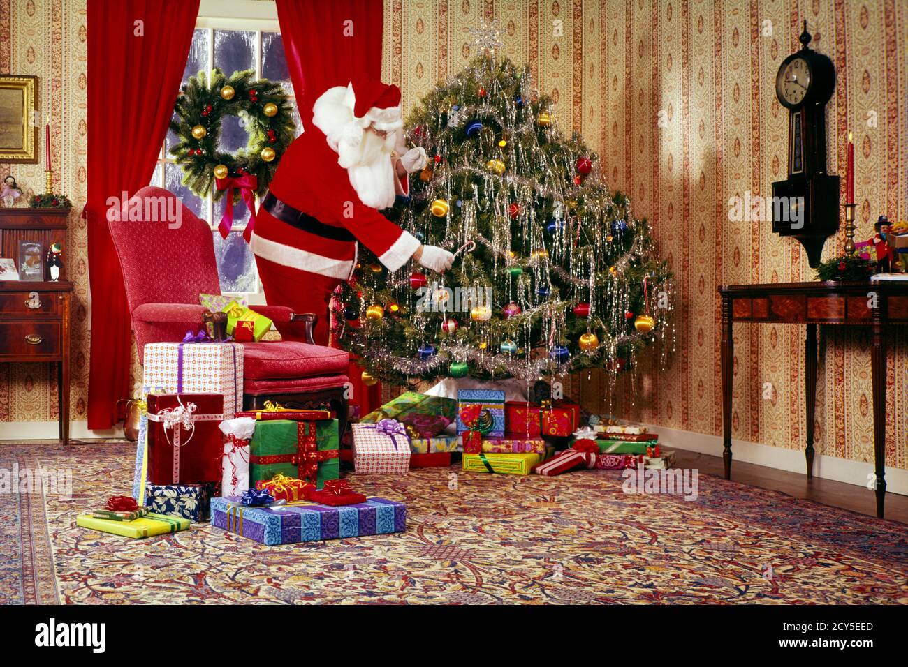 Christmas nostalgia 1960s Banque de photographies et d'images à haute  résolution - Alamy