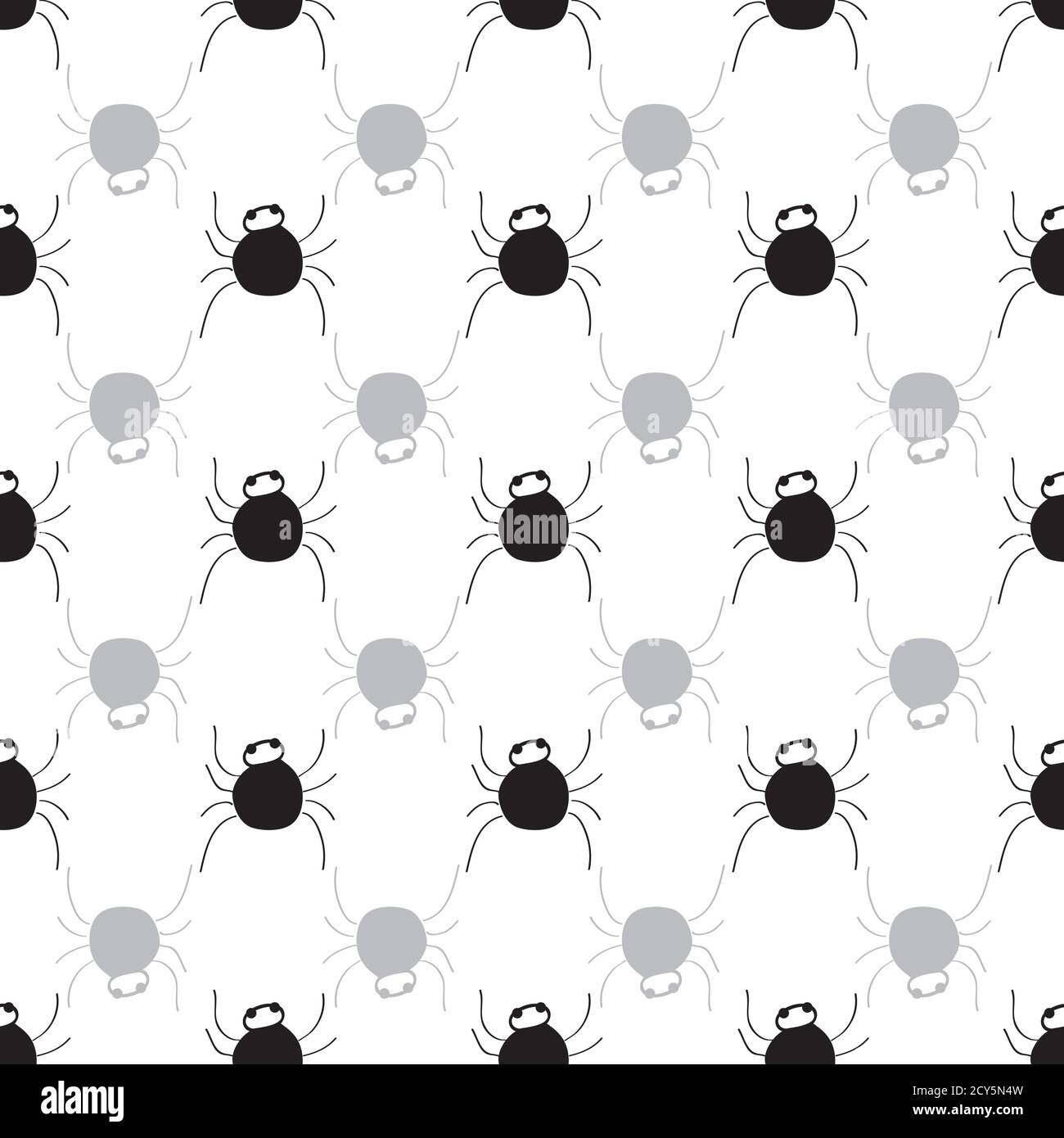 Motif taches araignées motif vectoriel sans couture motif de répétition de surface halloween Illustration de Vecteur