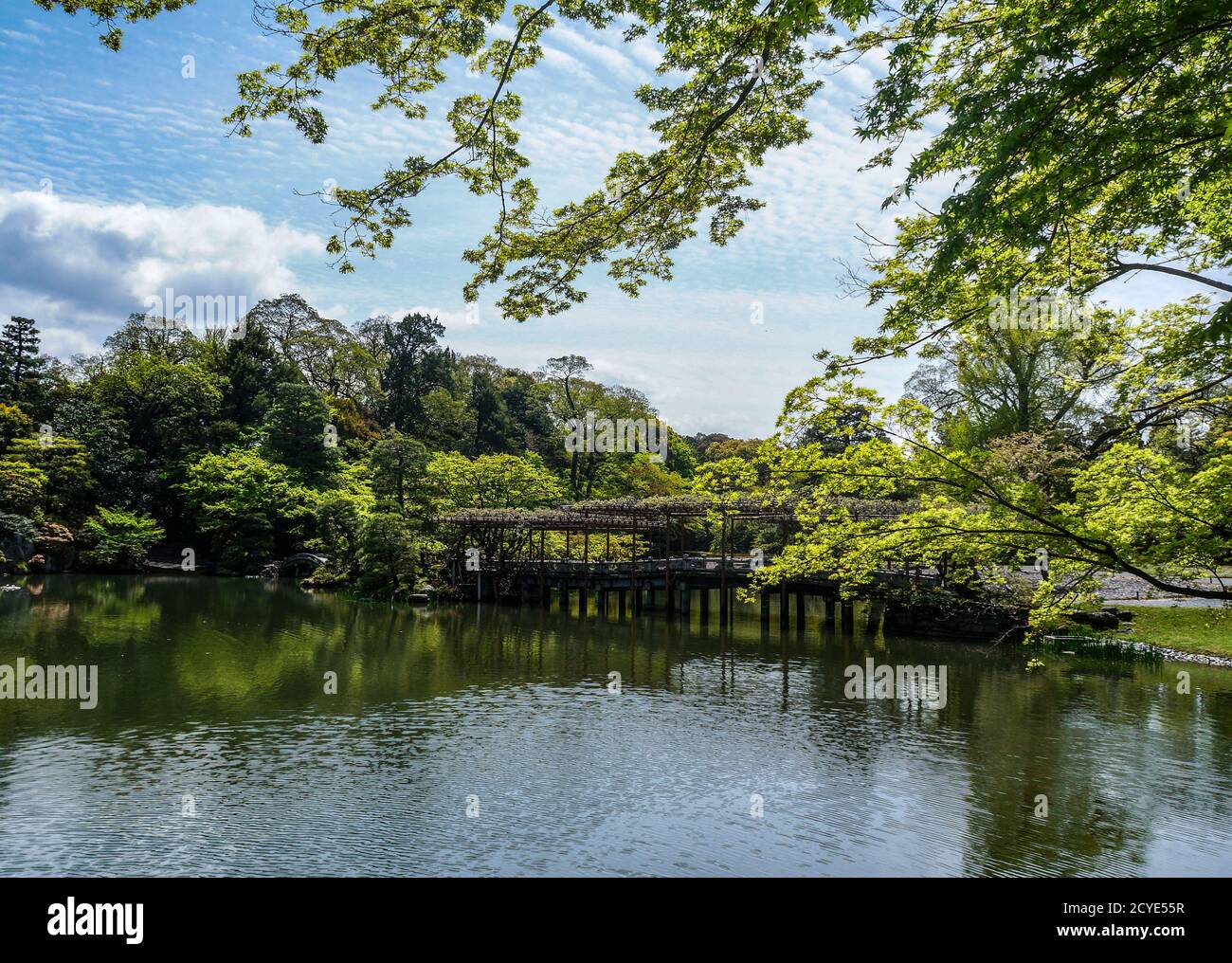 Palais impérial de Sentō, Palais impérial de Kyoto (Kyoto Gosho), Japon Banque D'Images
