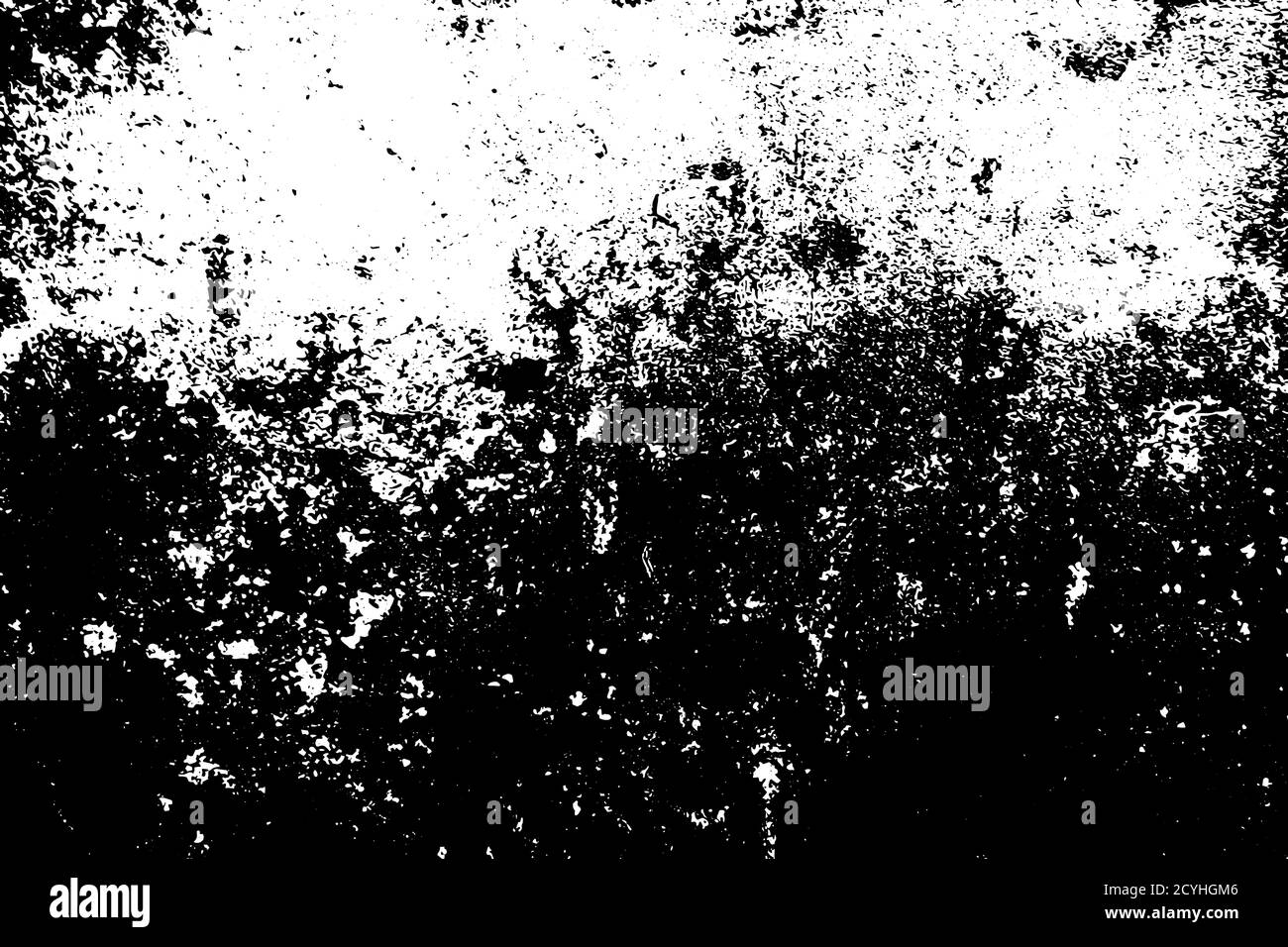 Grunge texture noir et blanc. Répétition d'une ancienne surface usée. Vecteur Illustration de Vecteur