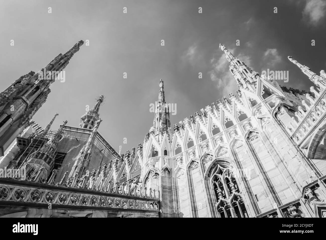 Cathédrale de Milan (Duomo di Milano), Italie, Europe Banque D'Images