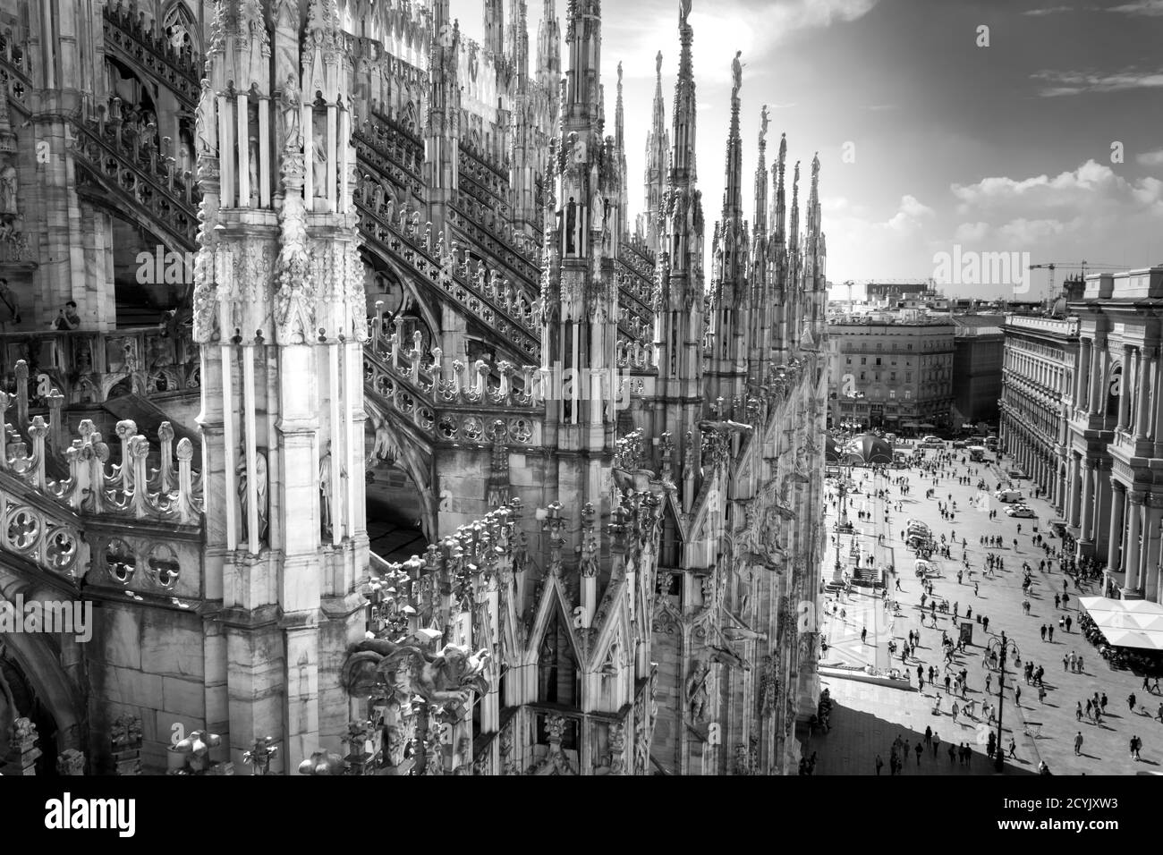 Cathédrale de Milan (Duomo di Milano), Italie, Europe Banque D'Images