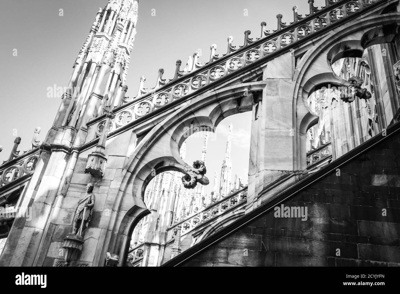 Cathédrale de Milan (Duomo di Milano), Italie, Europe Banque D'Images