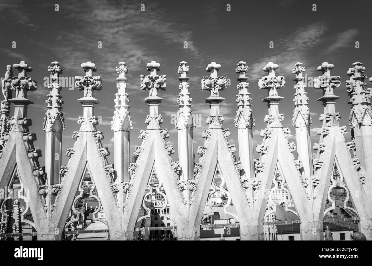 Cathédrale de Milan (Duomo di Milano), Italie, Europe Banque D'Images