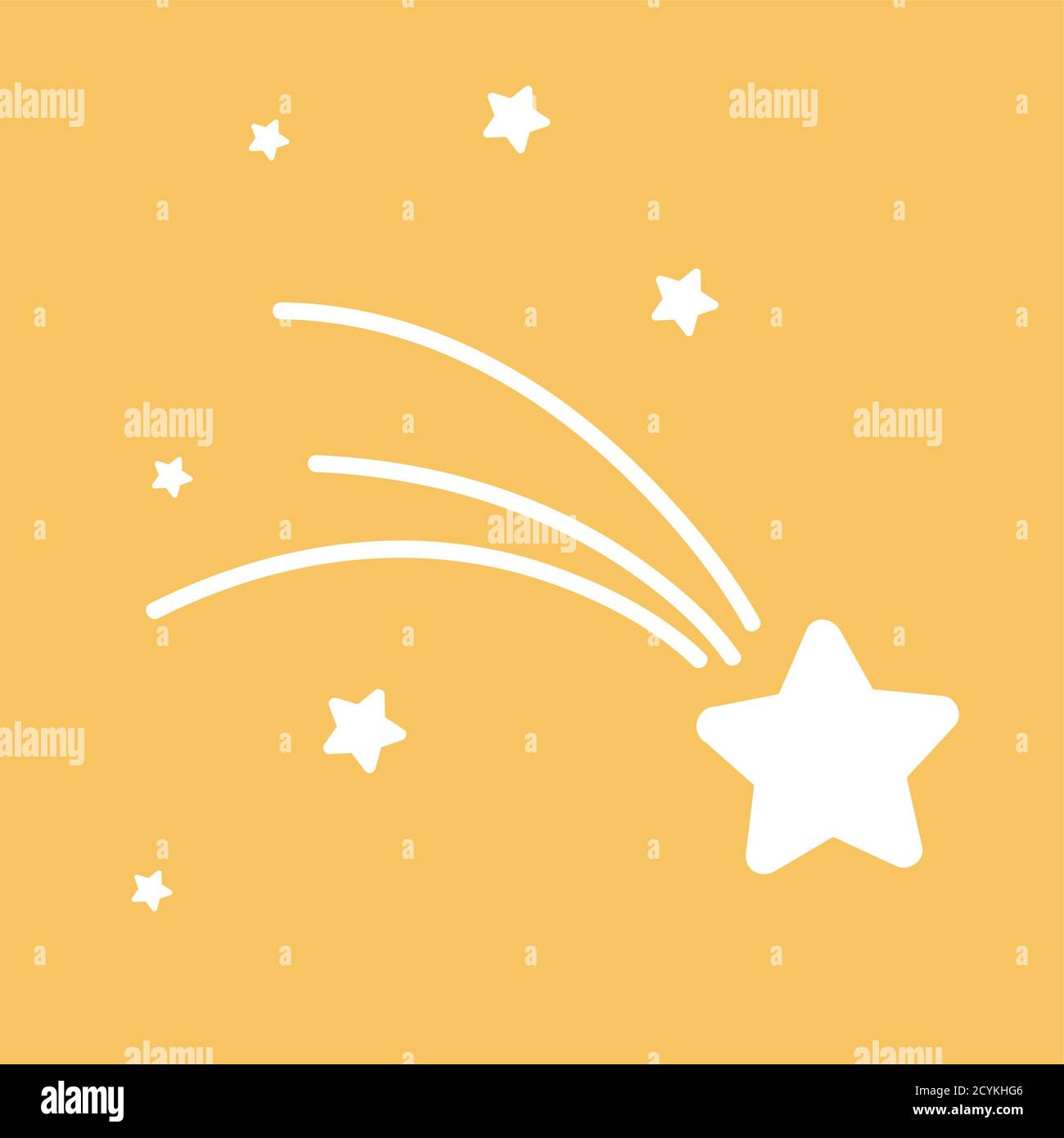 Icône Étoile de Noël fallig illustration vectorielles EPS10 Illustration de Vecteur