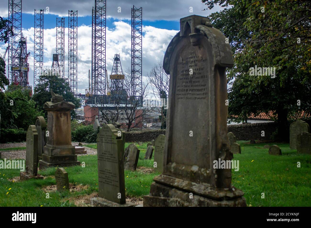 les paysages de dundee Banque D'Images