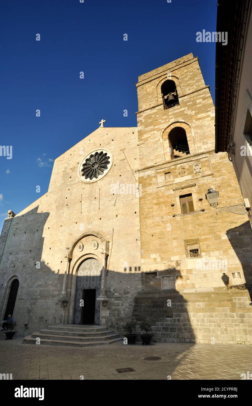 Italie, Basilicate, Acerenza, cathédrale Banque D'Images