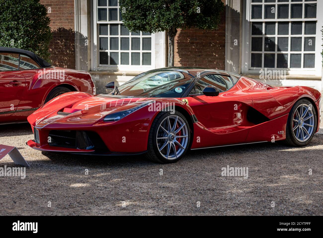2018 Ferrari LaFerrari Aperta , Concours d'élégance 2020, Hampton court Palace, Londres, Royaume-Uni Banque D'Images