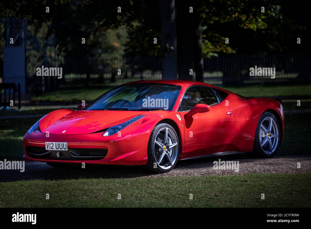 2012 Ferrari 458 Italia , Concours of Elegance 2020, Hampton court Palace, Londres, Royaume-Uni Banque D'Images