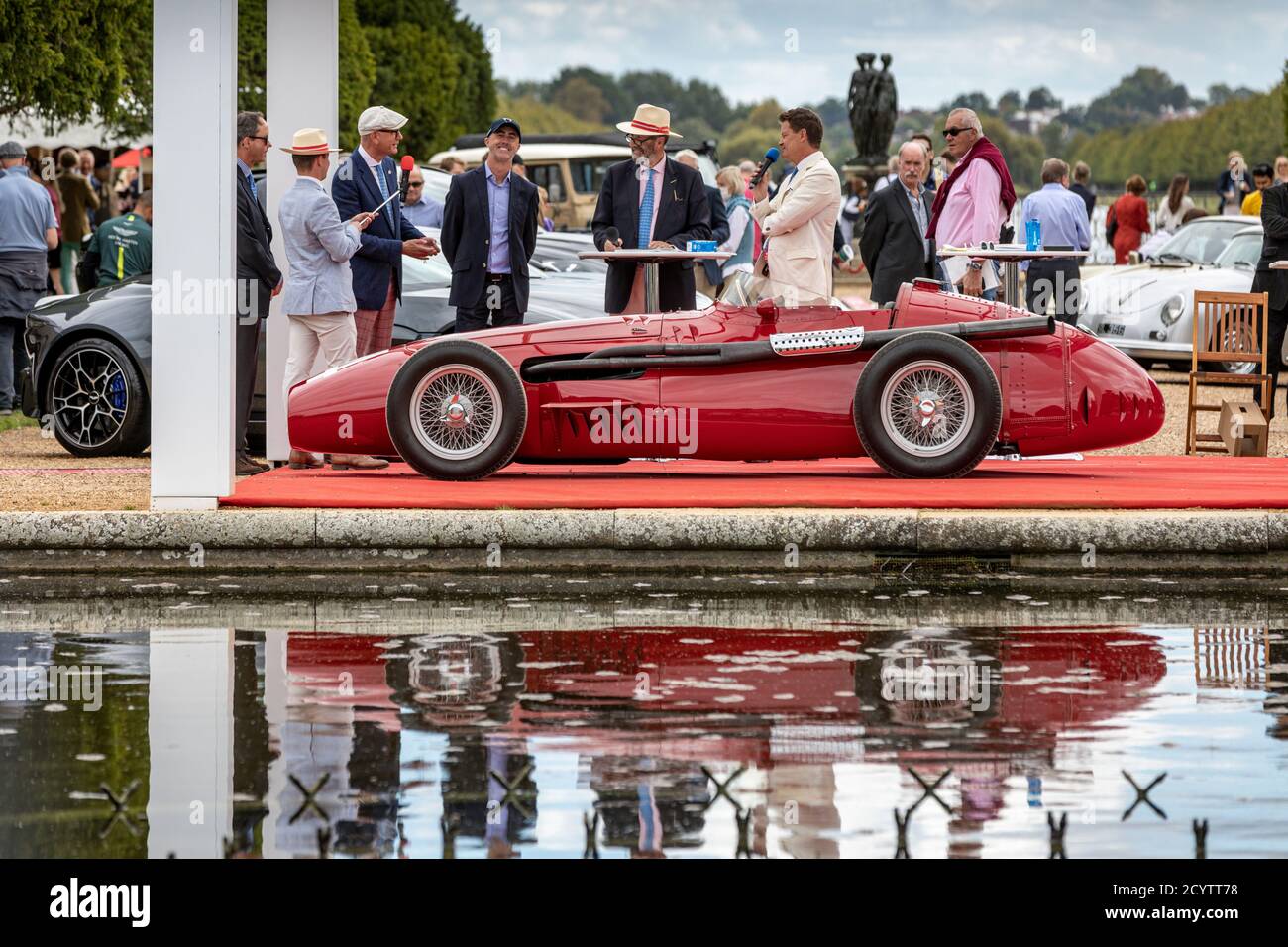 Maserati 250F 1954 , Concours d'élégance 2020, Hampton court Palace, Londres, Royaume-Uni Banque D'Images