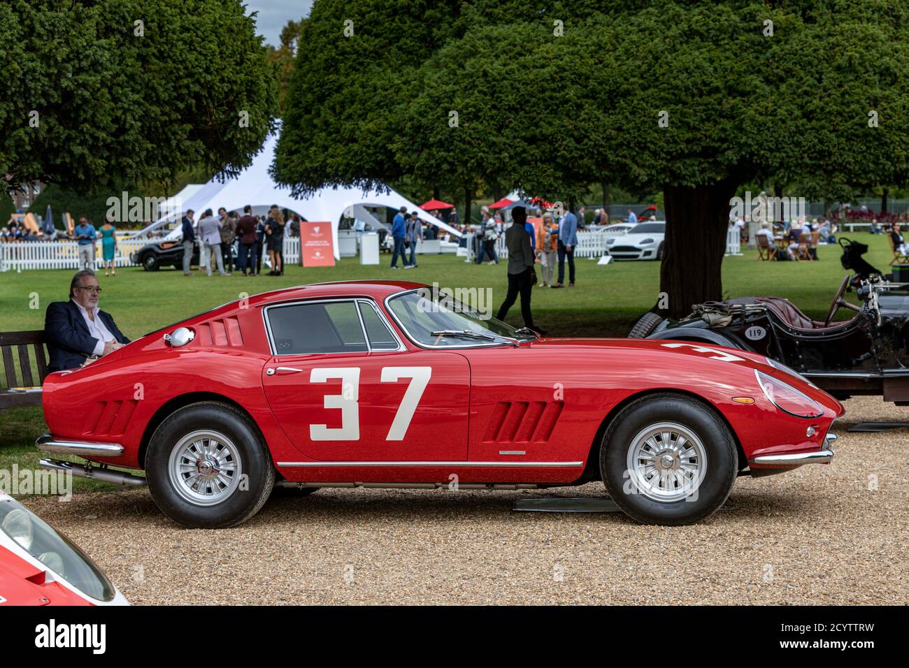 1965 Ferrari 275 GTB Competizioni Clienti (GGJ 5C), Concours d'élégance 2020, Hampton court Palace, Londres, Royaume-Uni Banque D'Images