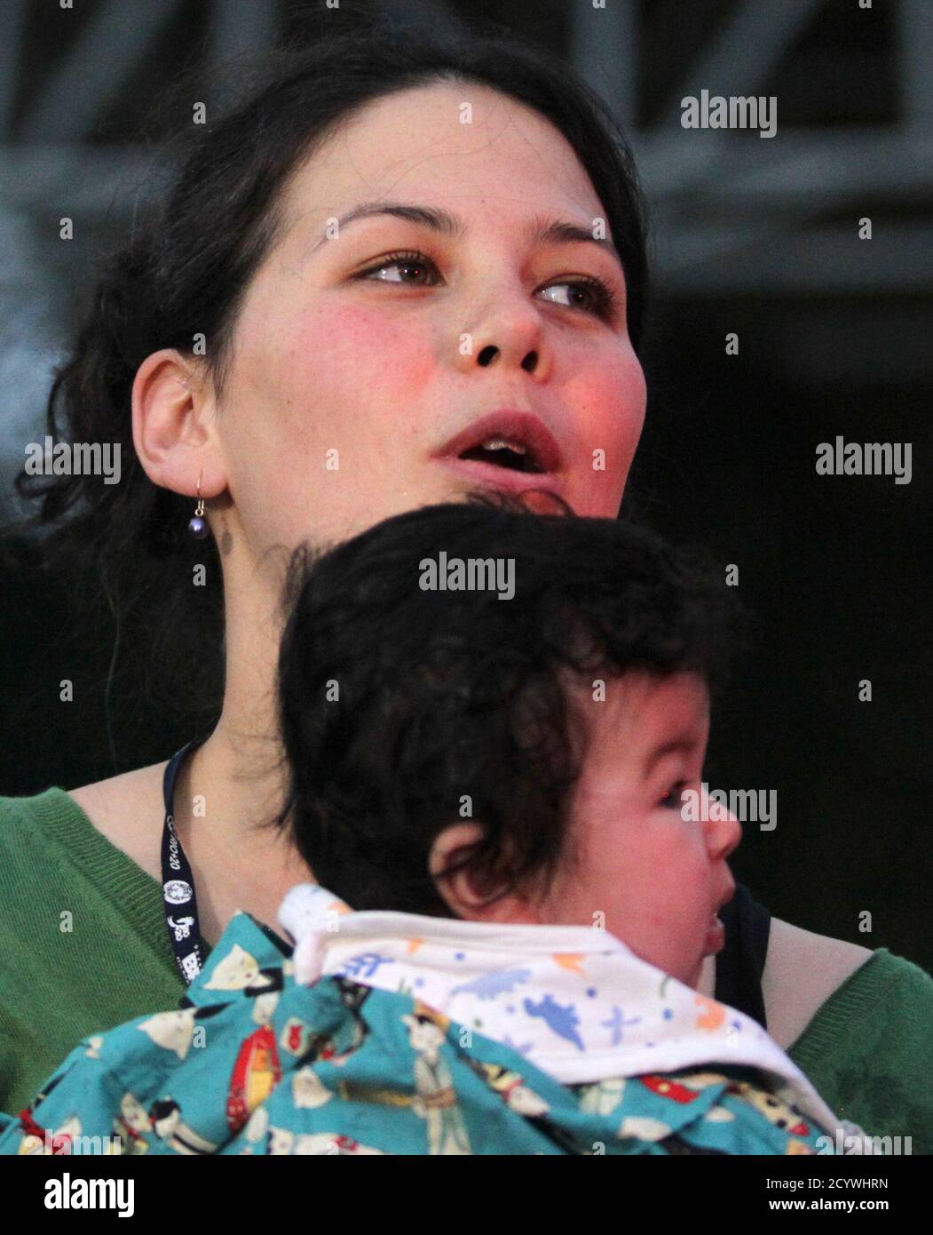 Canadian Severn Cullis Suzuki Smiles As She Holds Her Daughter While Talking To The Media At The Rio United Nations Conference On Sustainable Development Summit In Rio De Janeiro June 22 12 Cullis Suzuki Canadian Severn Cullis Suzuki Smiles As She Holds Her Daughter While Talking To The Media At The Rio United Nations Conference On Sustainable Development Summit In Rio De Janeiro June 22 12 Cullis Suzuki