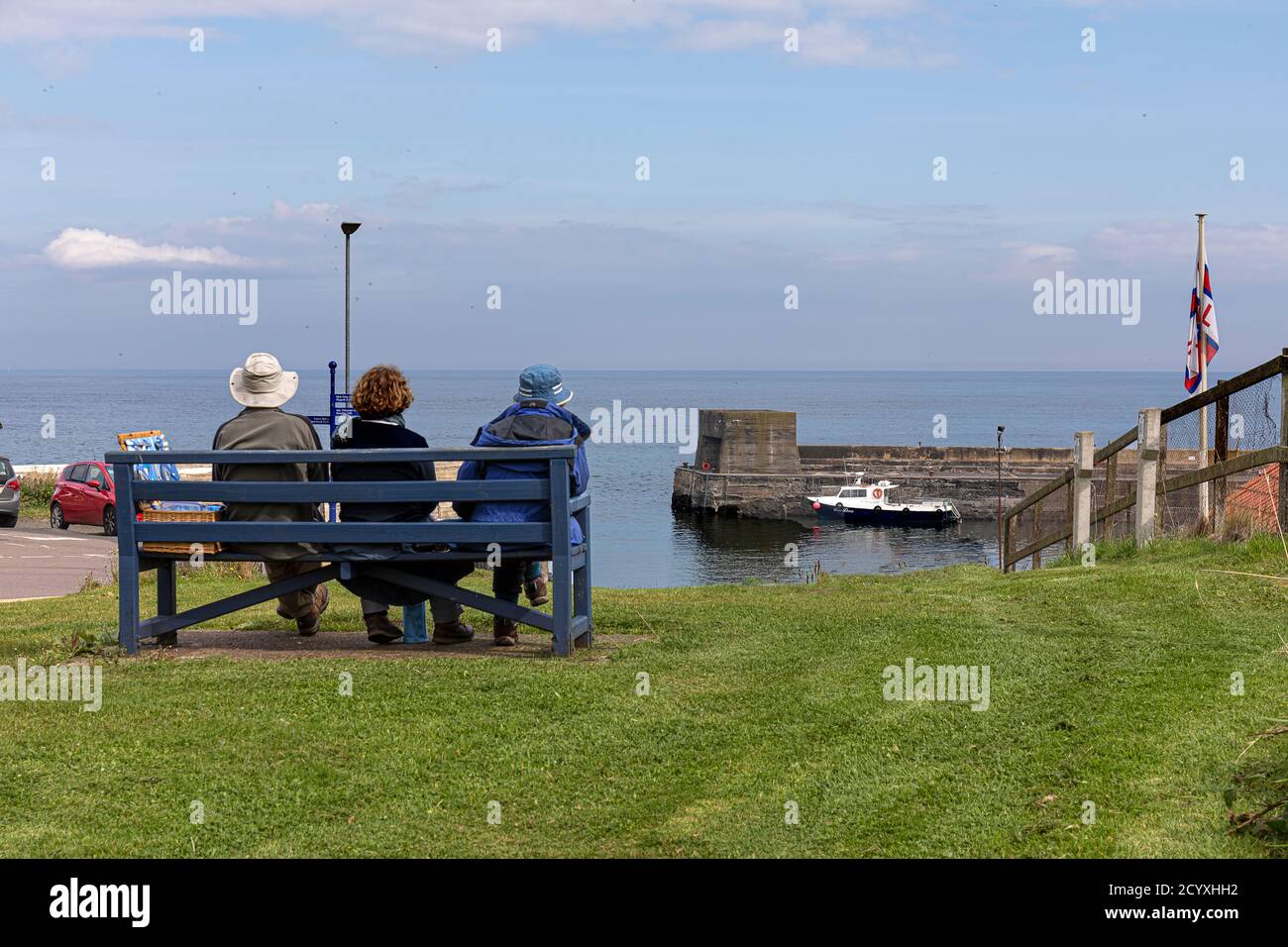 Northumberland Craster Banque D'Images