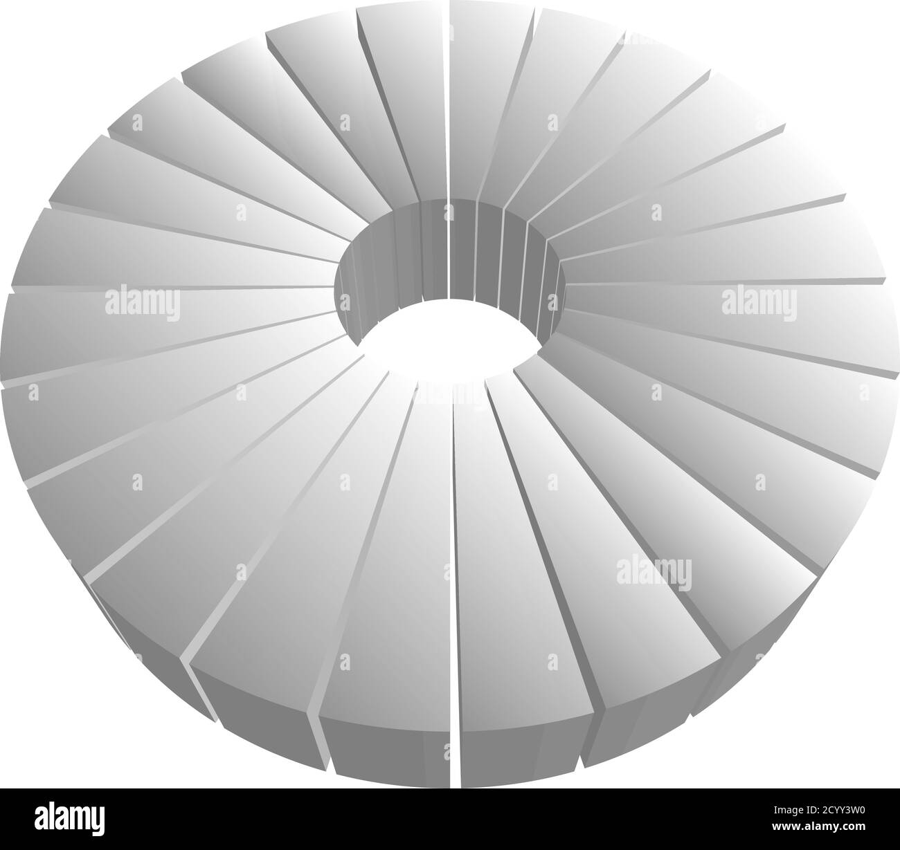 Graphique à secteurs, graphique à secteurs, illustration vectorielle de diagramme. Un clipart pour l'infographique, la visualisation, le thème de l'infographie Illustration de Vecteur