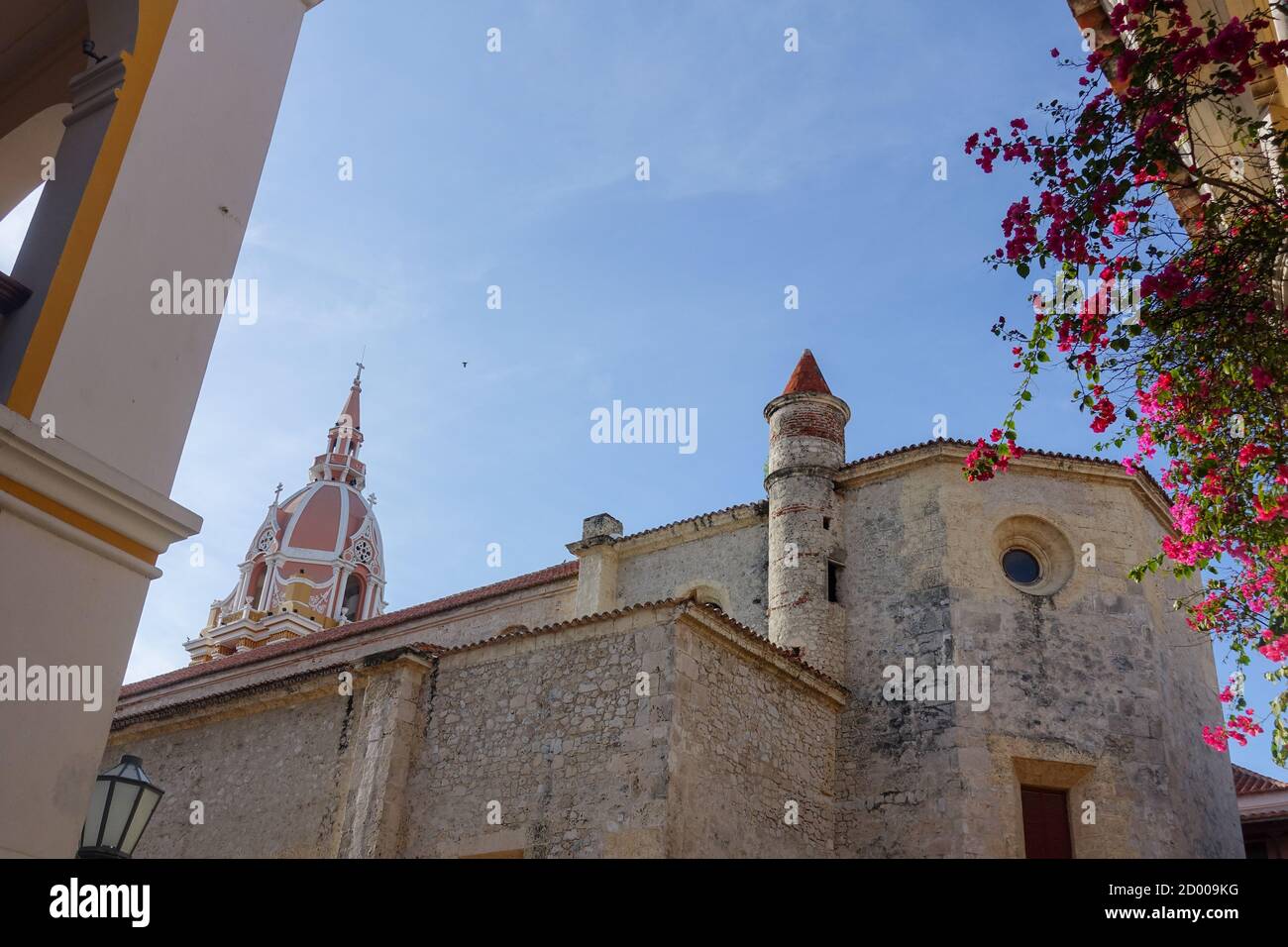 La ville fortifiée de Cartagena - Catedral de Santa Catalina De Alejandría 2020 Banque D'Images
