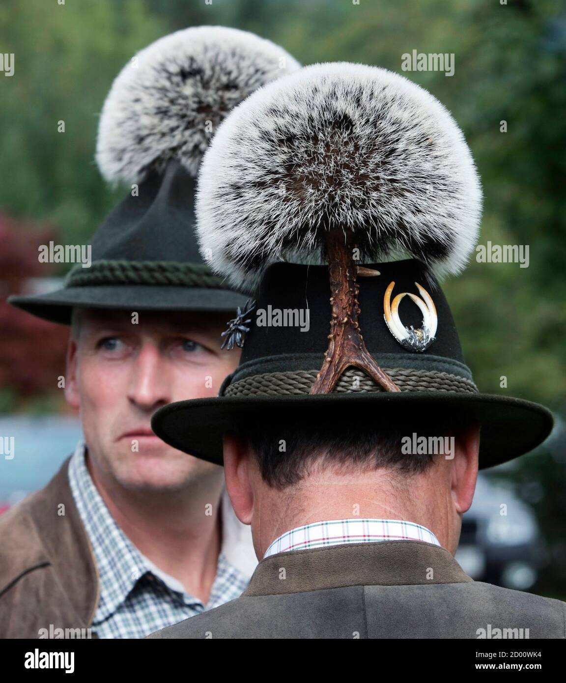 Traditionally dressed men wearing 