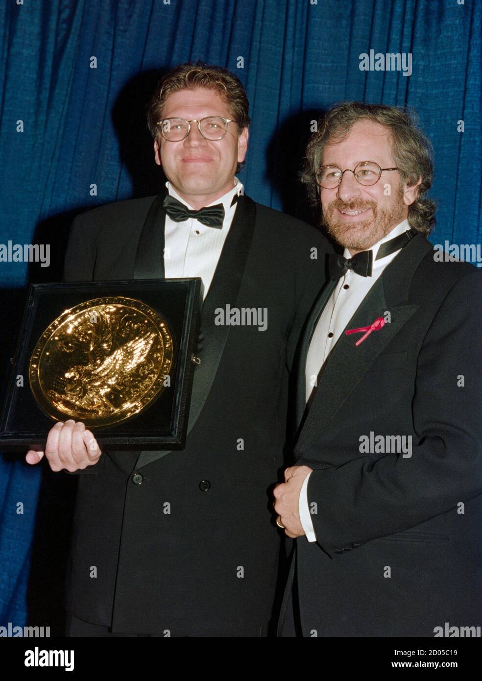 Robert zemeckis and steven spielberg Banque de photographies et d