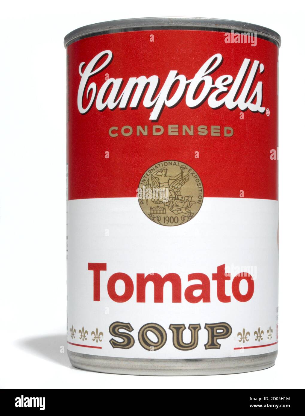 la soupe de tomates campbells peut être photographiée sur fond blanc Banque D'Images