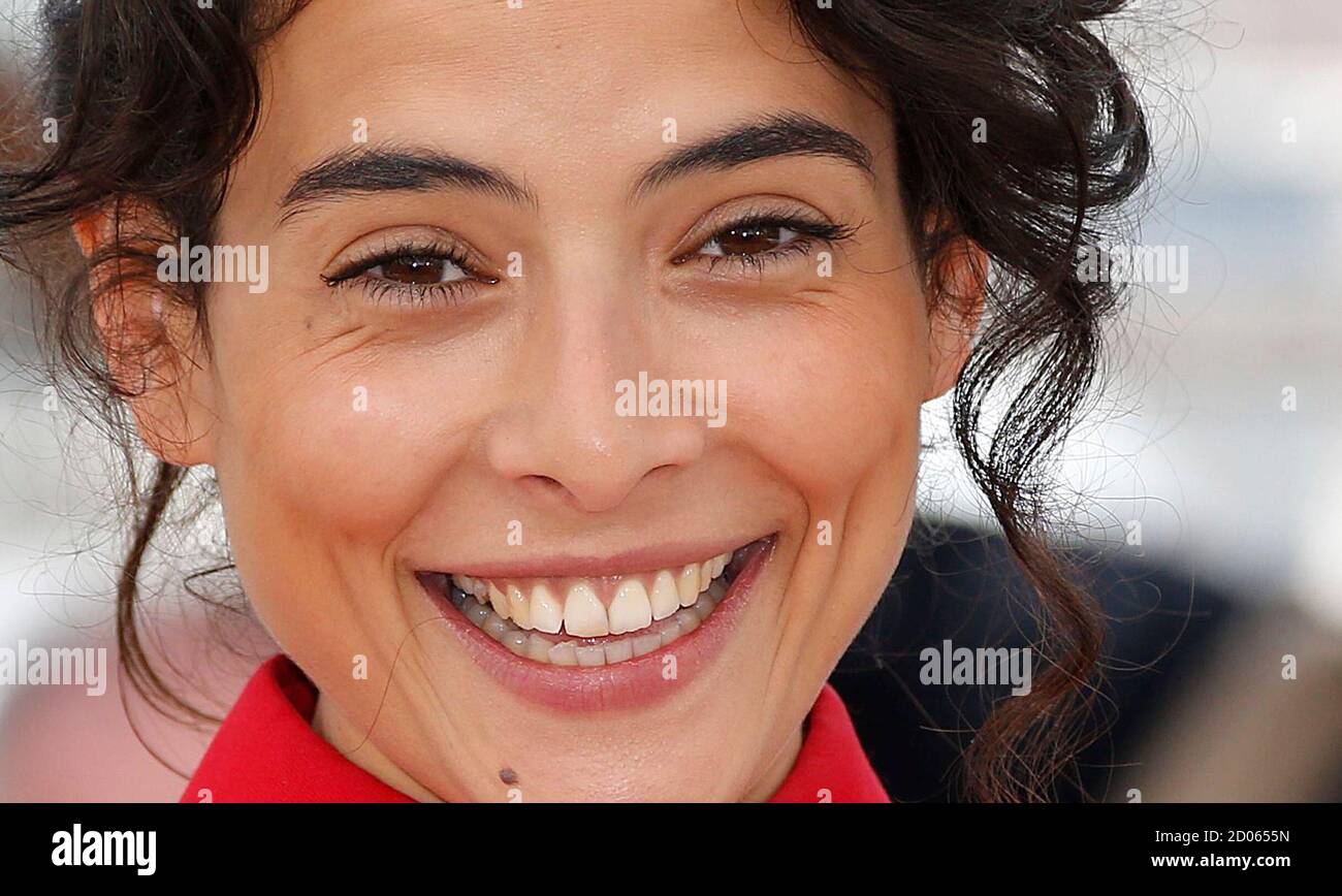 Cast member Nailia Harzoune poses during a photocall for the film "Geronimo"  presented as part of the specials screenings at the 67th Cannes Film  Festival in Cannes May 20, 2014. REUTERS/Yves Herman (