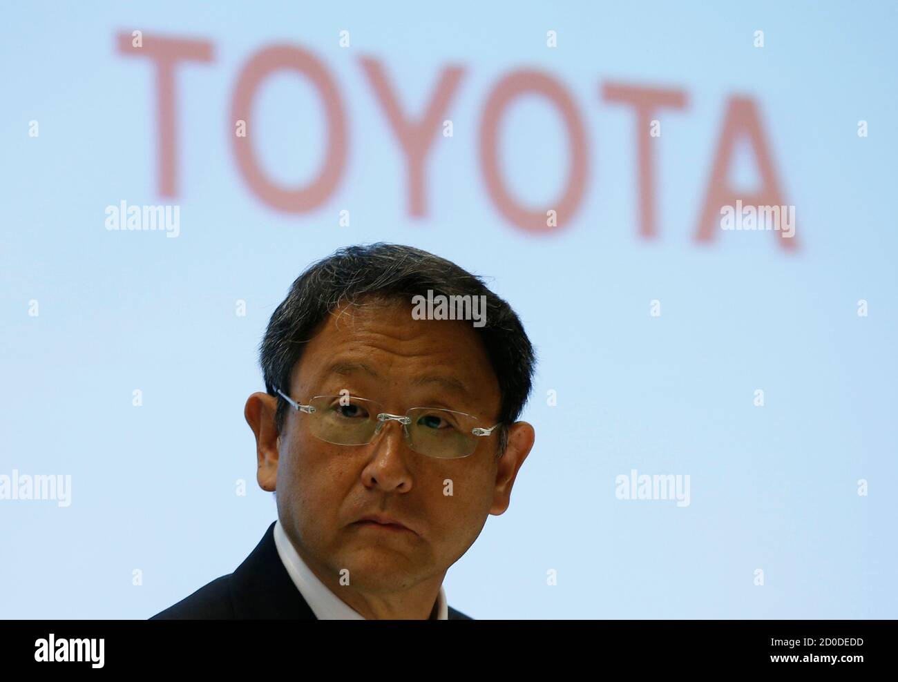 Toyota Motor Corp President Akio Toyoda Attends A News Conference With Executive Vice Presidents In Nagoya Central Japan July 1 2013 Toyota Motor Corp Executives Have Sometimes Seemed To Share The Personality