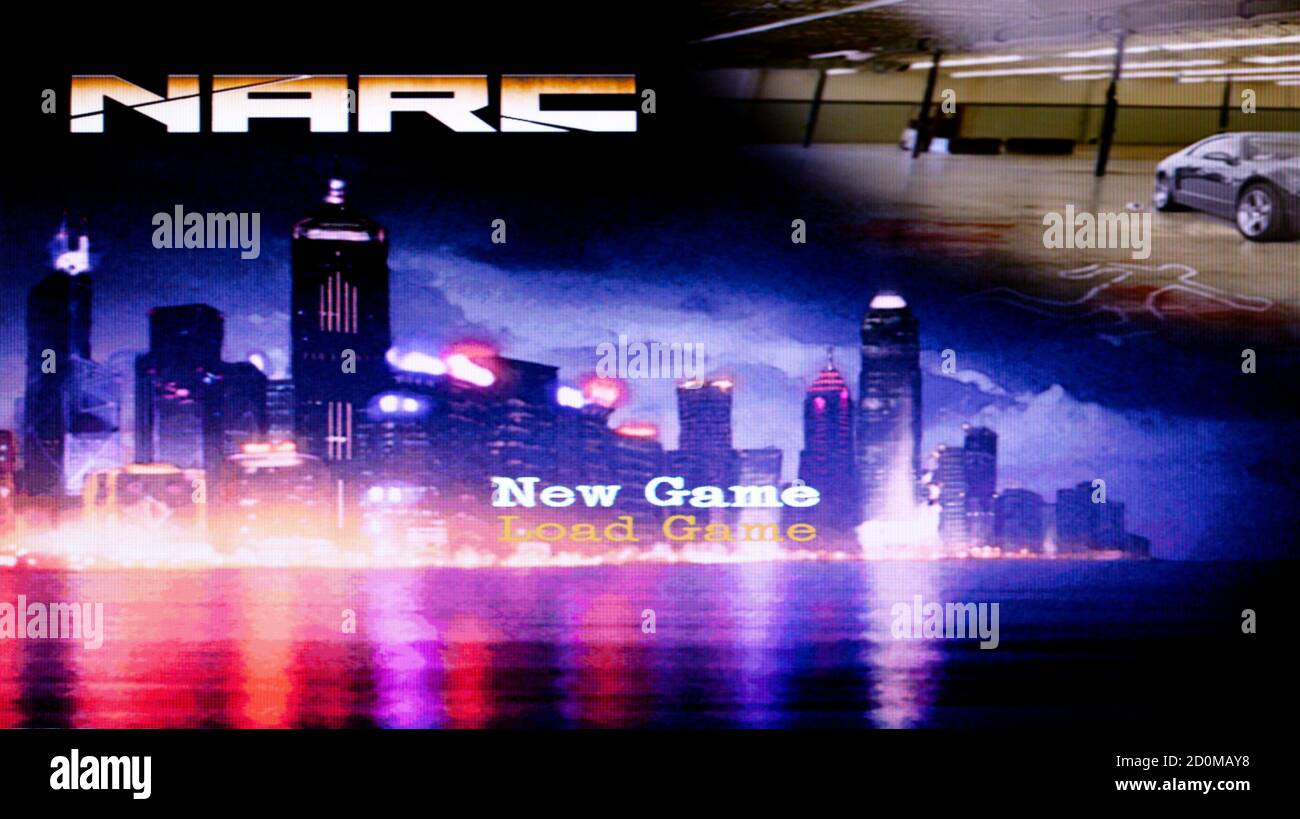 NARC - Sony PlayStation 2 PS2 - usage éditorial uniquement Banque D'Images