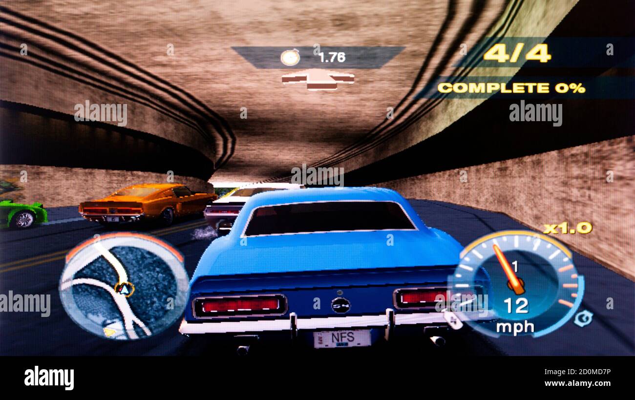 Need for Speed Undercover - Sony PlayStation 2 PS2 - Usage éditorial uniquement Banque D'Images