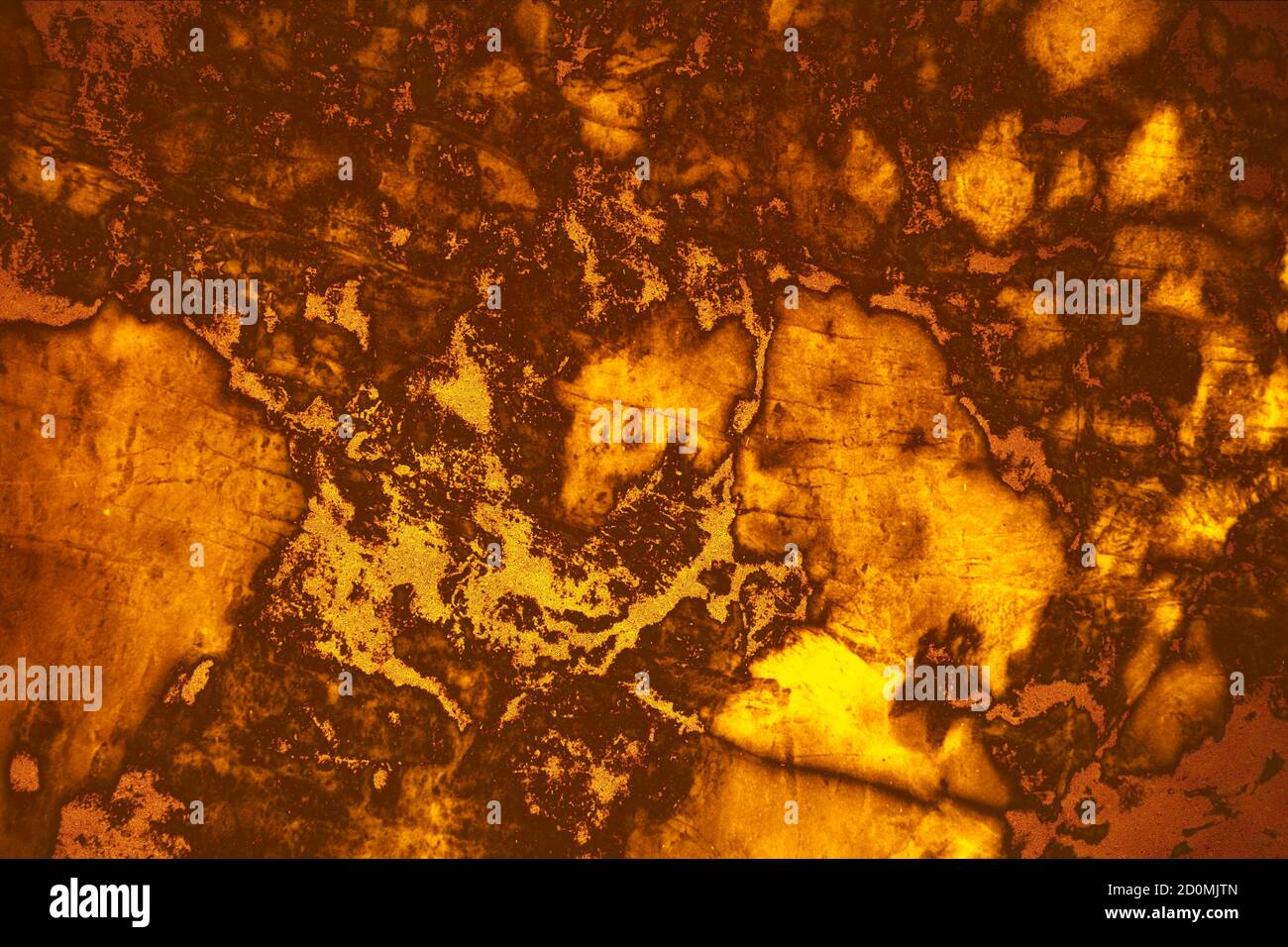 marbre de lave d'or minéral granit de la surface de la grotte pour intérieur et fond d'écran Banque D'Images