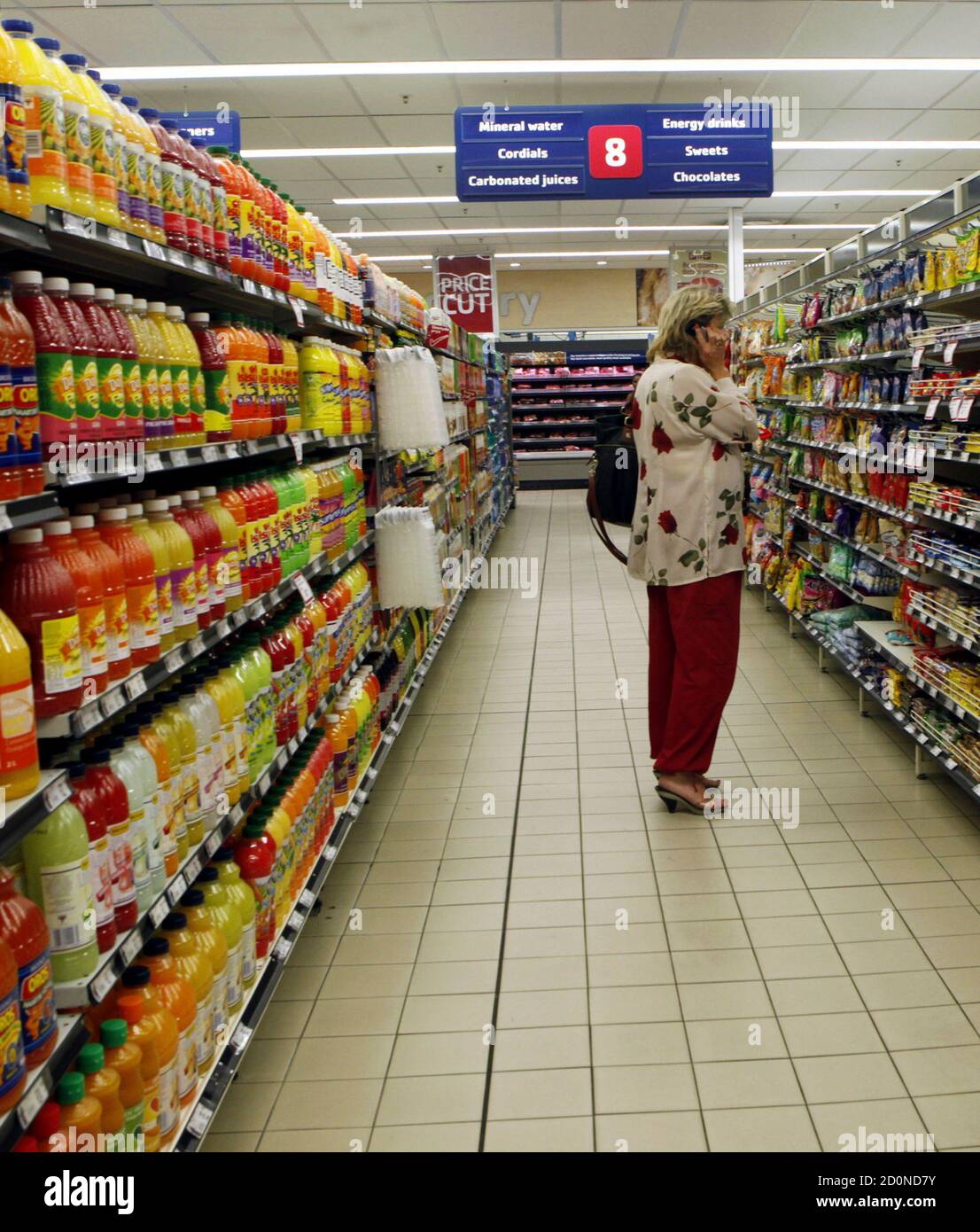 A Shopper Is Seen At A Branch Of South African Retailer Pick N Pay In Johannesburg October 10 South Africa S Second Largest Food Retailer Pick N Pay Plans To Step Up Its