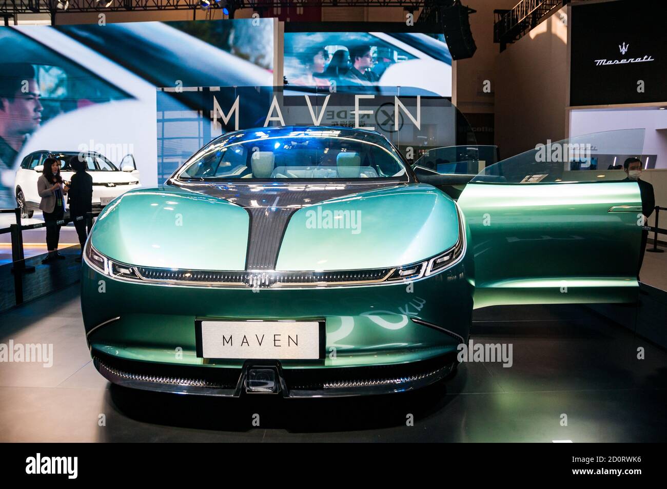 Weltmeister Maven vu au salon de l'auto de Beijing 2020. Banque D'Images