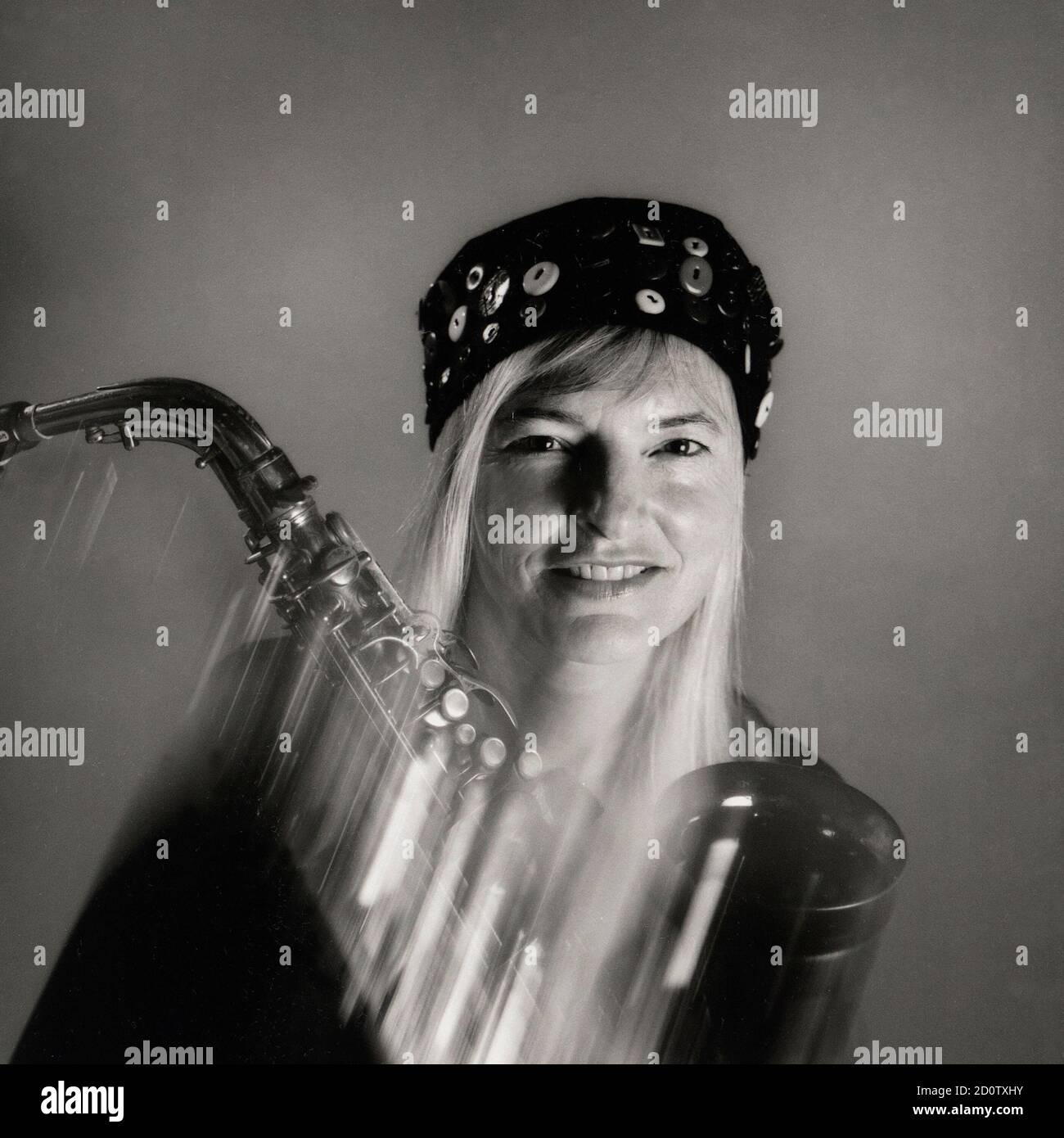 Saxophoniste saxophone jazz Banque de photographies et d’images à haute