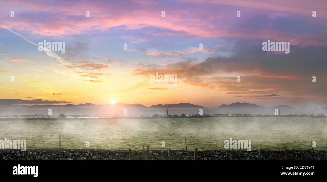 Les montagnes de Snowdonia Banque D'Images