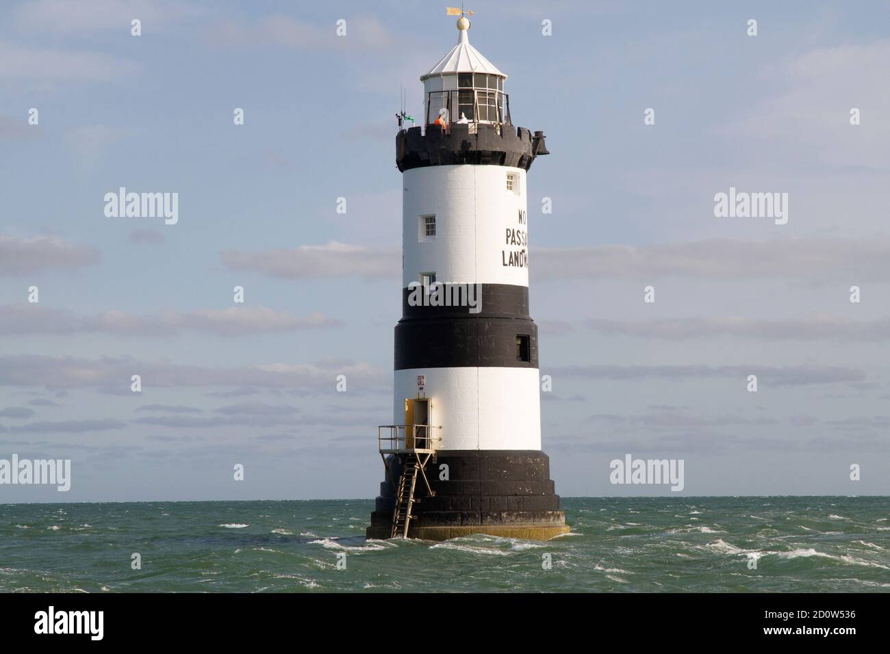 Le phare de Penmon Anglesey, au nord du pays de Galles Banque D'Images