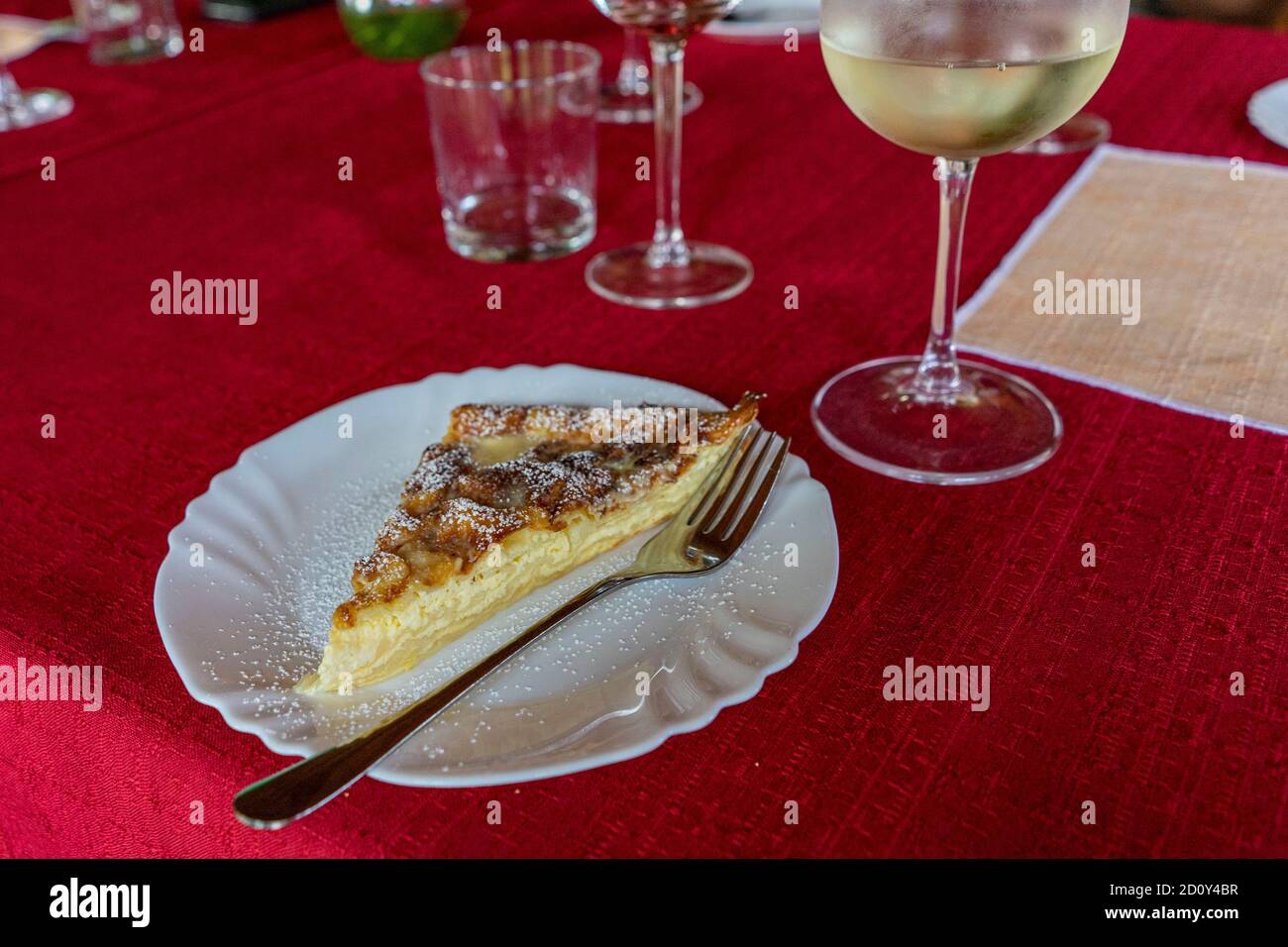 Gâteau traditionnel Prleska gibanica Banque D'Images