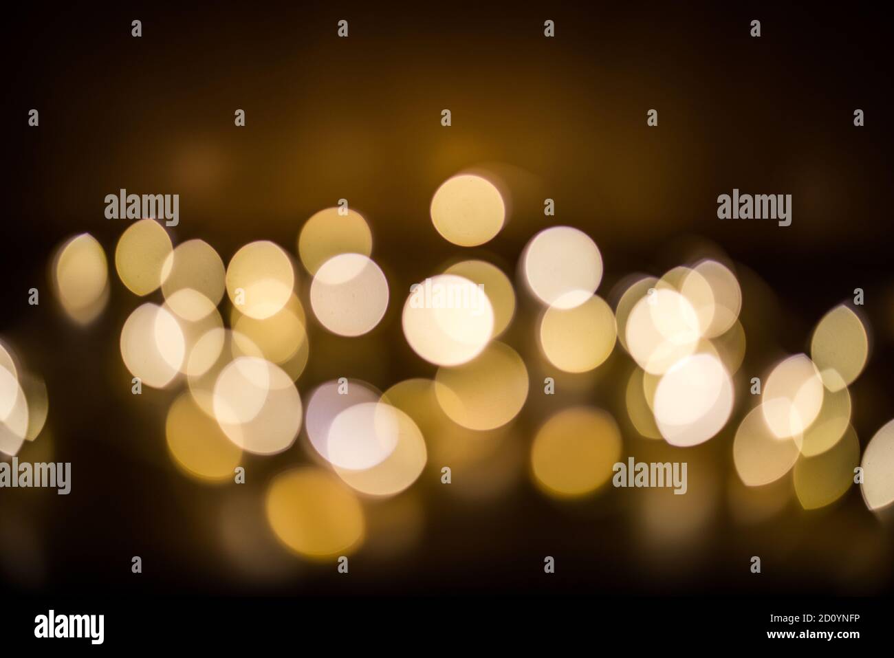 Résumé de l'effet bokeh de mise au point de la lumière LED Banque D'Images