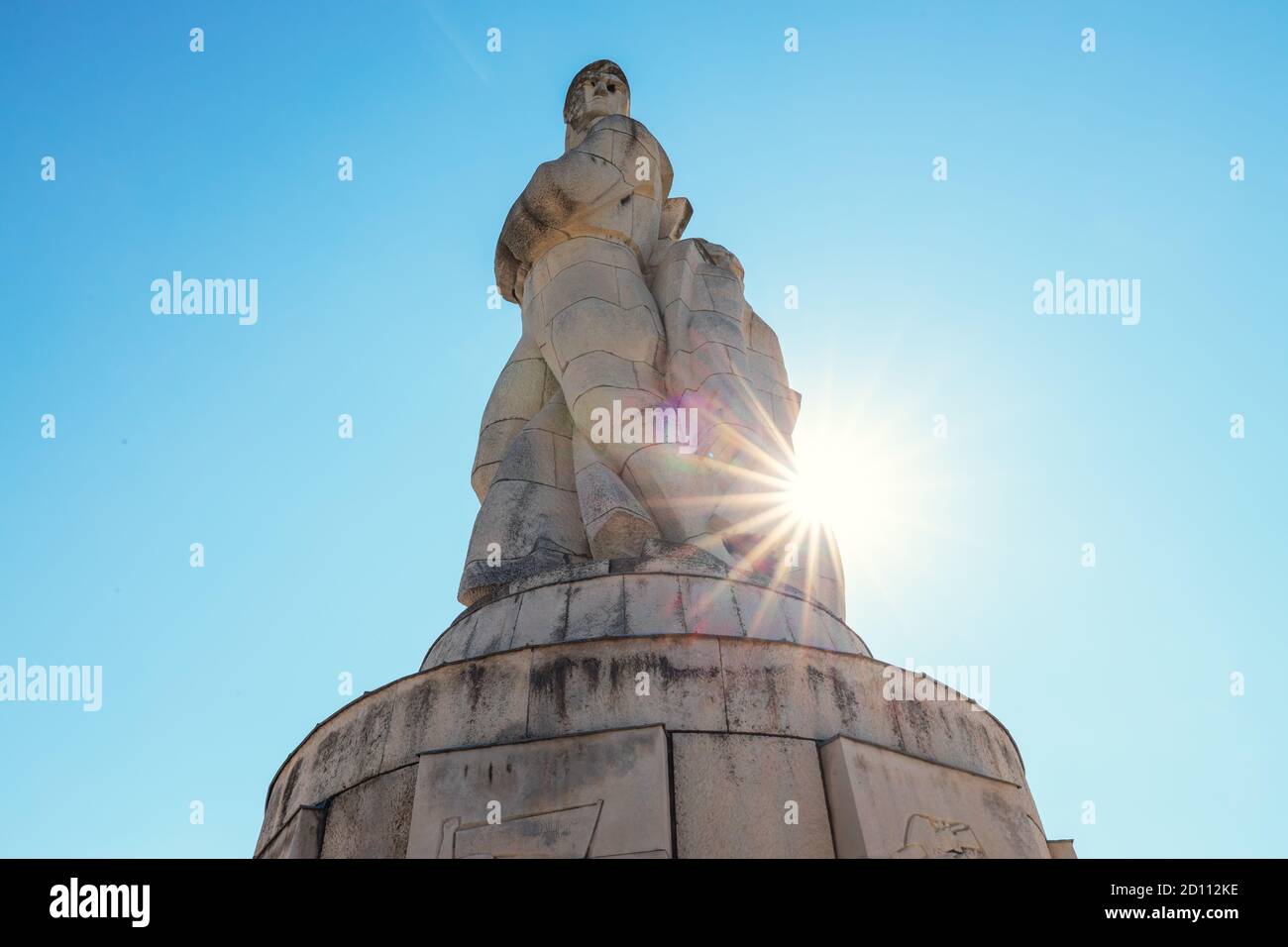 Le Monument du Panthéon dans le jardin de la mer de Varna, Bulgarie Banque D'Images