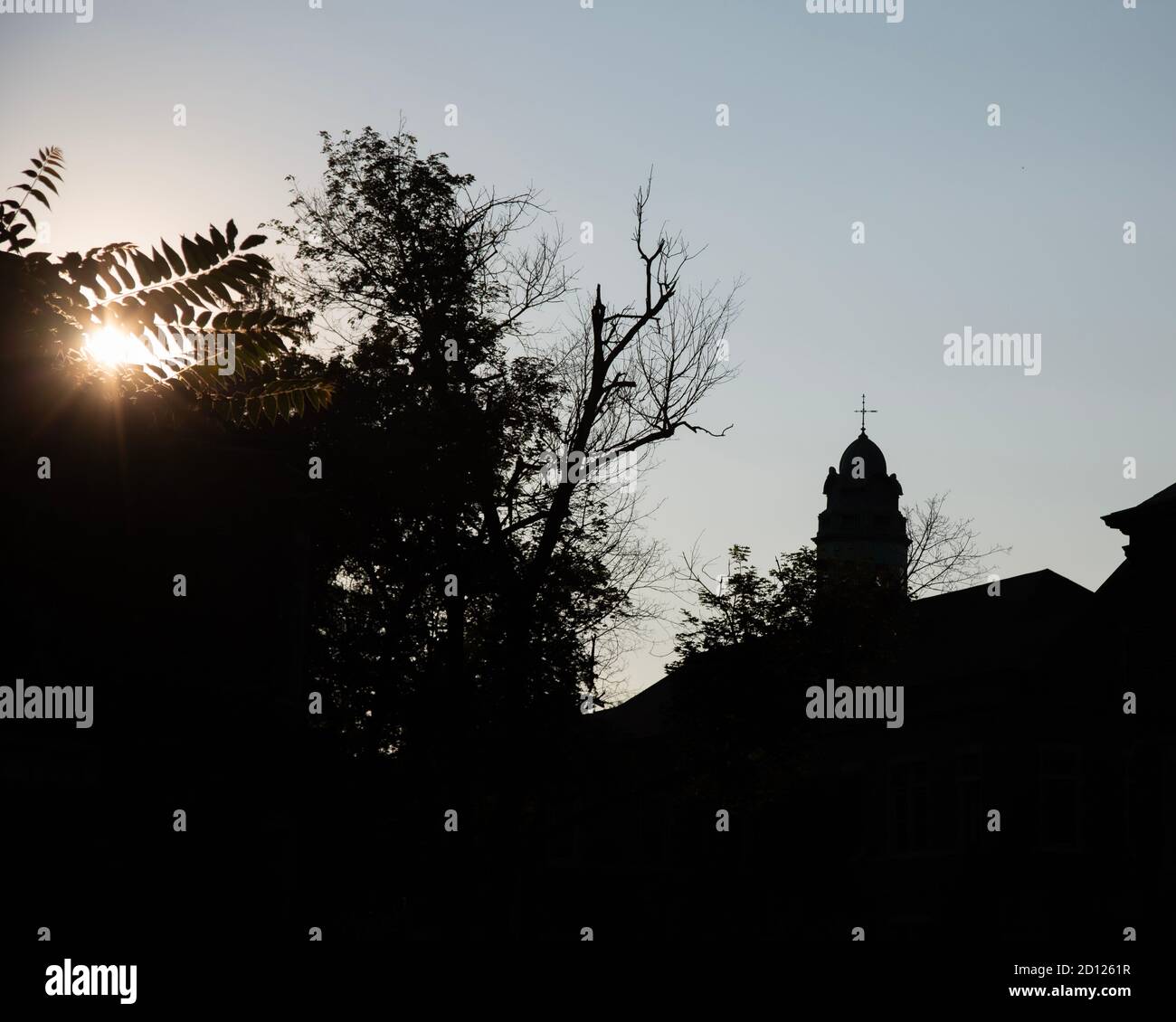 The Haunted Pennhurst School, également connue sous le nom de Pennhurst Asylum, en raison de ses conditions déplorables, de manque de personnel et de surpeuplement Banque D'Images