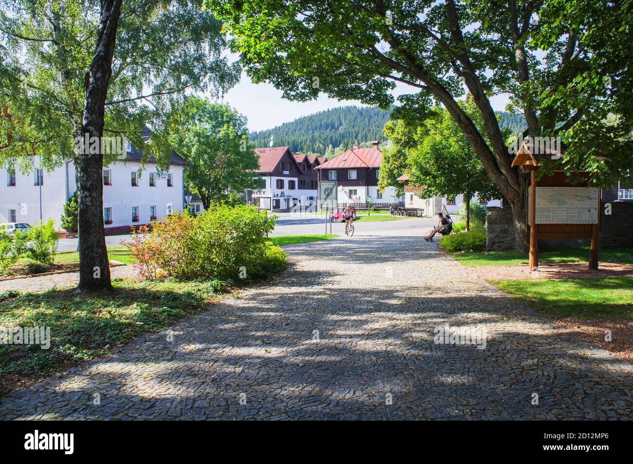 Le village de Srni, région de Pilsen, République tchèque, 14 septembre 2020. (CTK photo/Libor Sojka) Banque D'Images