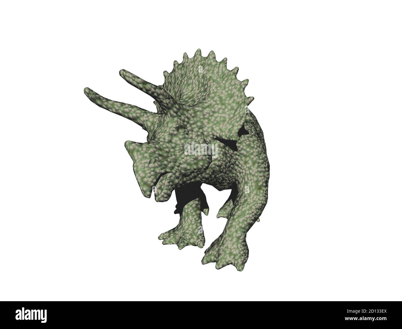 Dinosaures herbivores Banque d