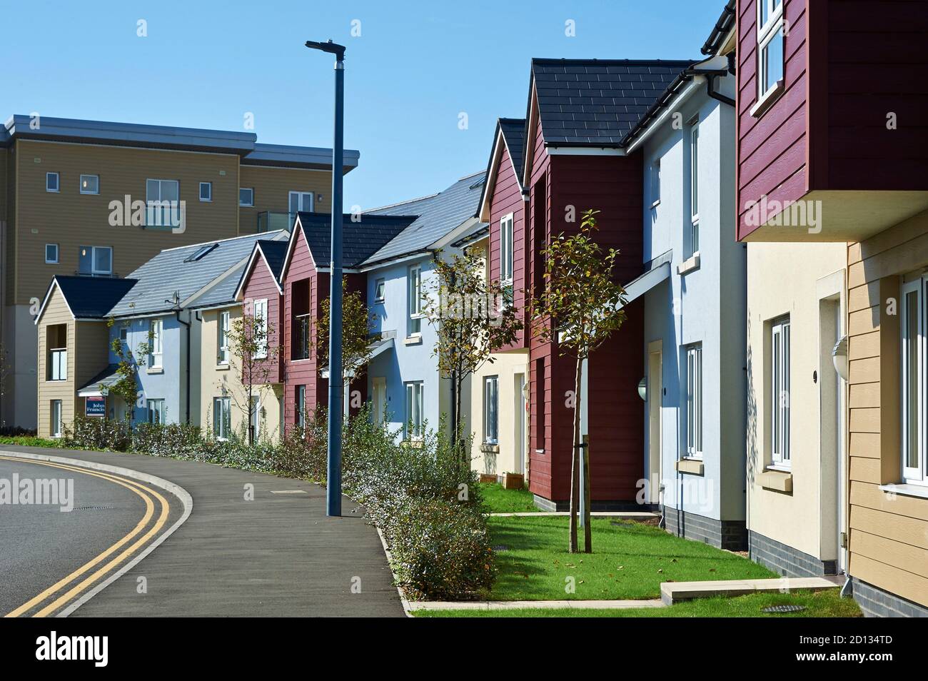 New Homes dans le sud-est de l'Angleterre, Royaume-Uni Banque D'Images