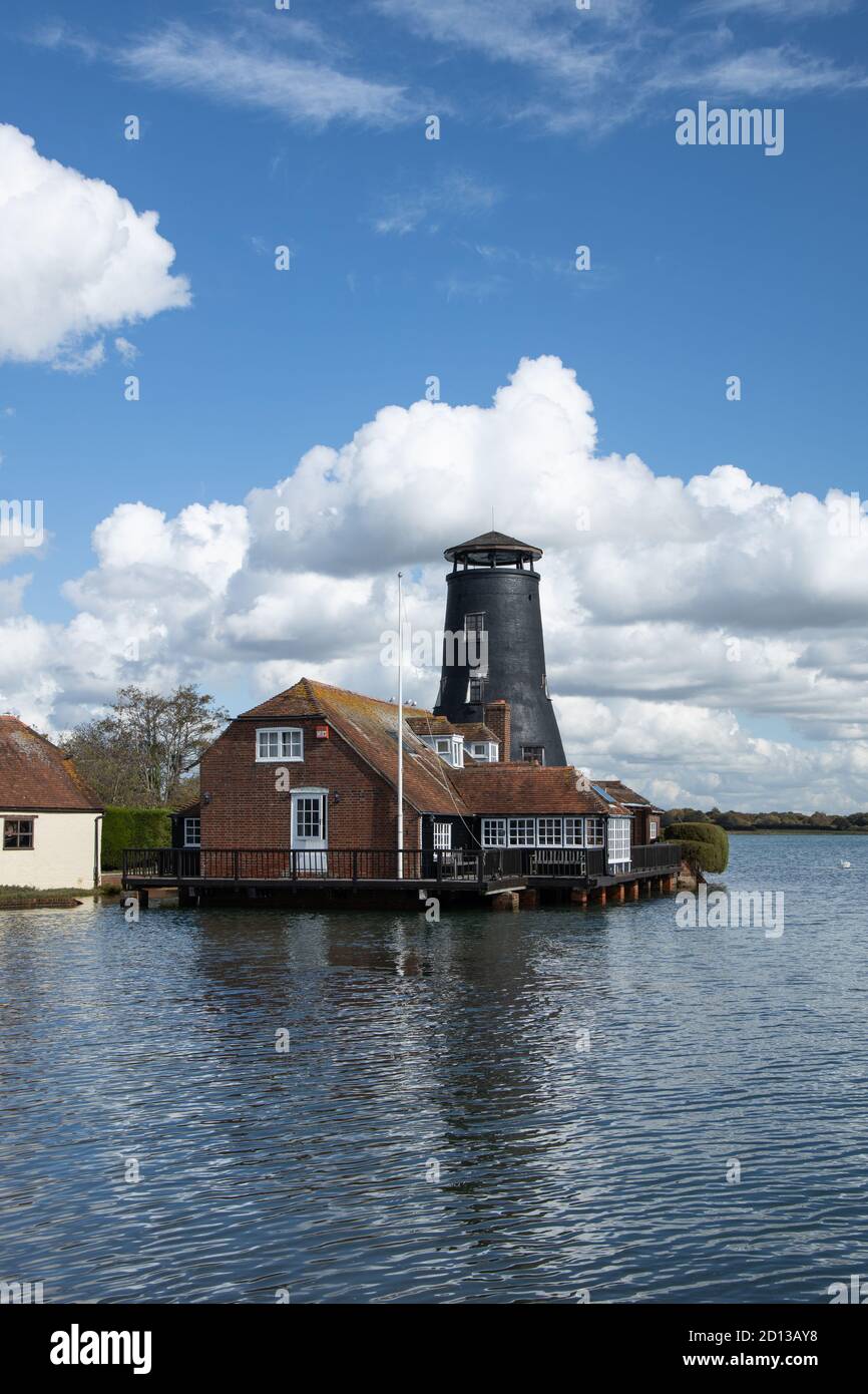 Langstone Mill. Langstone Harbour, Havant, Hampshire, Royaume-Uni Banque D'Images