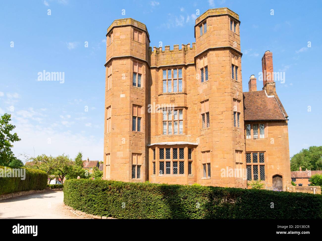 Leicester's Gatehouse in Kenilworth Castle Grounds Warwickshire England gb Europe Banque D'Images