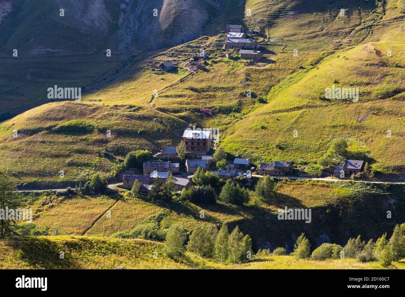France, Hautes-Alpes, hameau de Hi?res Banque D'Images