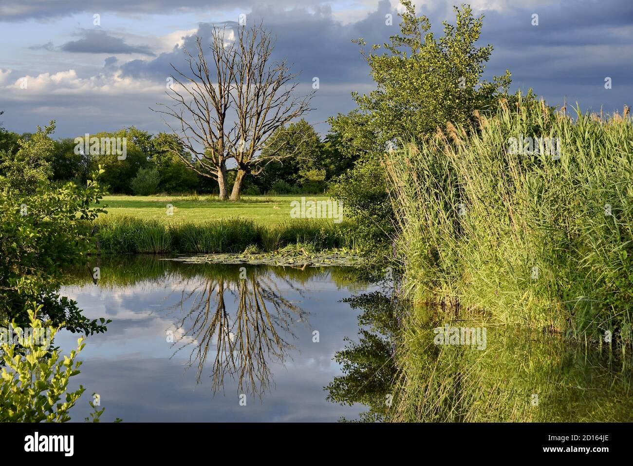 France, territoire de Belfort, Brebotte, vallée de la Bourbeuse Banque D'Images