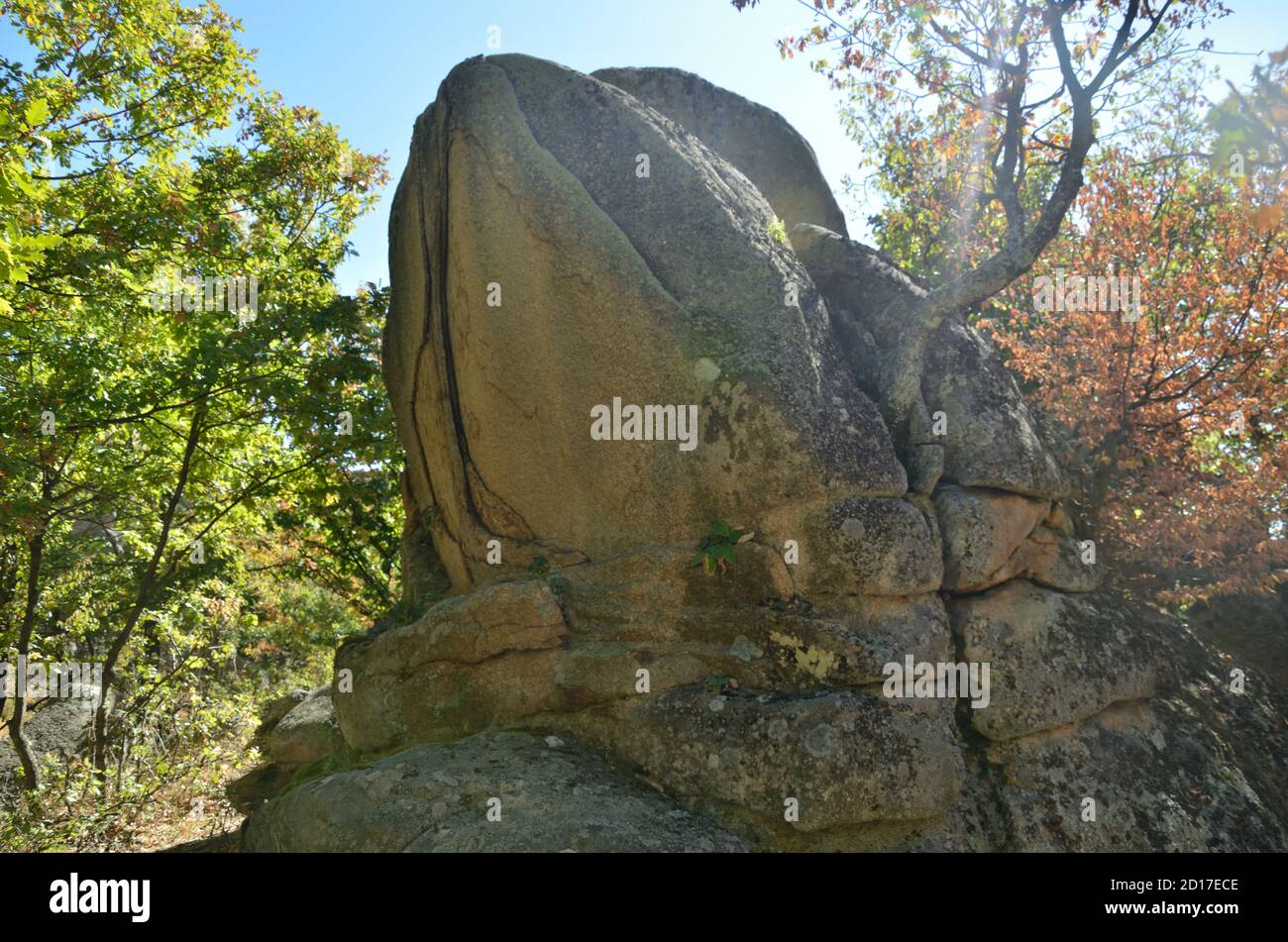 Bulgarie montagne rock Banque D'Images