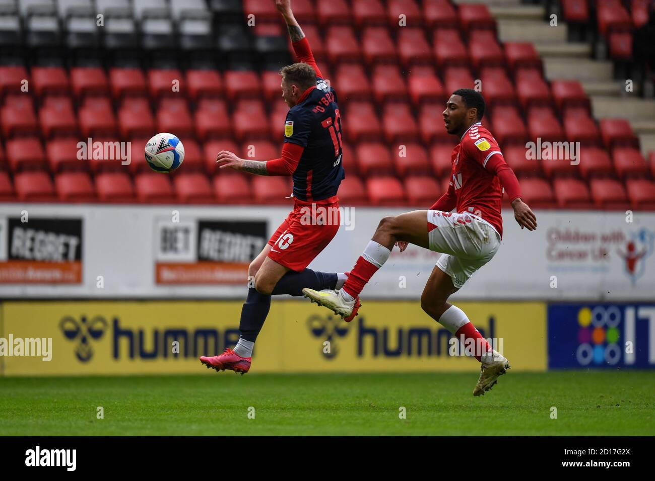 Aiden O'Brien (10) de Sunderland FC avec le ballon Banque D'Images