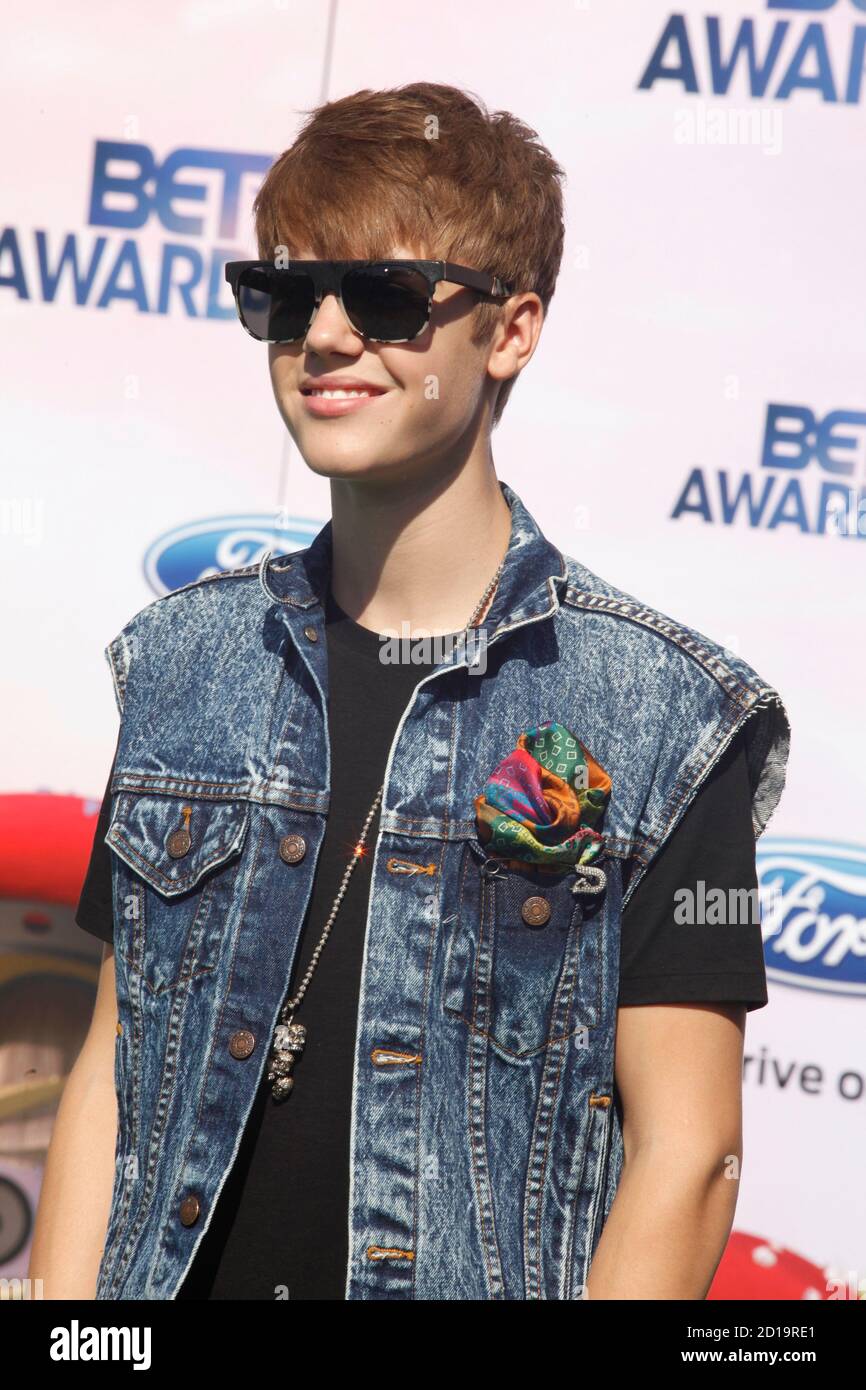 Justin Bieber au BET Awards '11 qui s'est tenu au Shrine Auditorium le 26 juin 2011 à Los Angeles, Californie. © Star Shooter / MediaPunch Inc. / NortePhoto.com. **CREDITO*OBLIGATORIO** *No*Venta*A*Terceros* *No*sale*so*troisième* ***No*se*Permite*Hacer Archivo No*sale*so*troisièmes*Imagenes*con derechos*de*autorÃ?Â©todos*reservados*. Banque D'Images